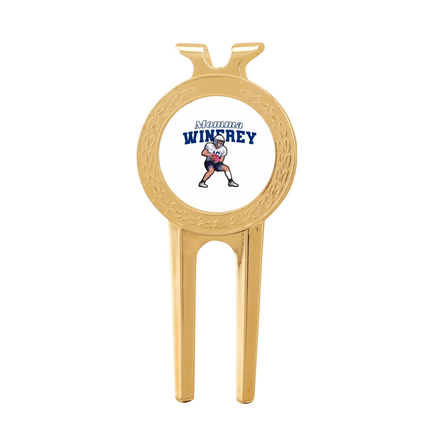 Divot Tool with Ball Marker — Mothers Day Block in Classic