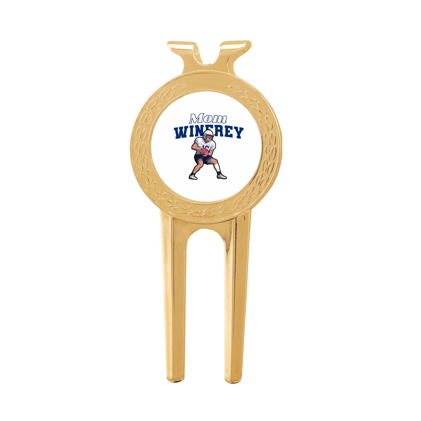 Divot Tool with Ball Marker — Mothers Day Block in Classic