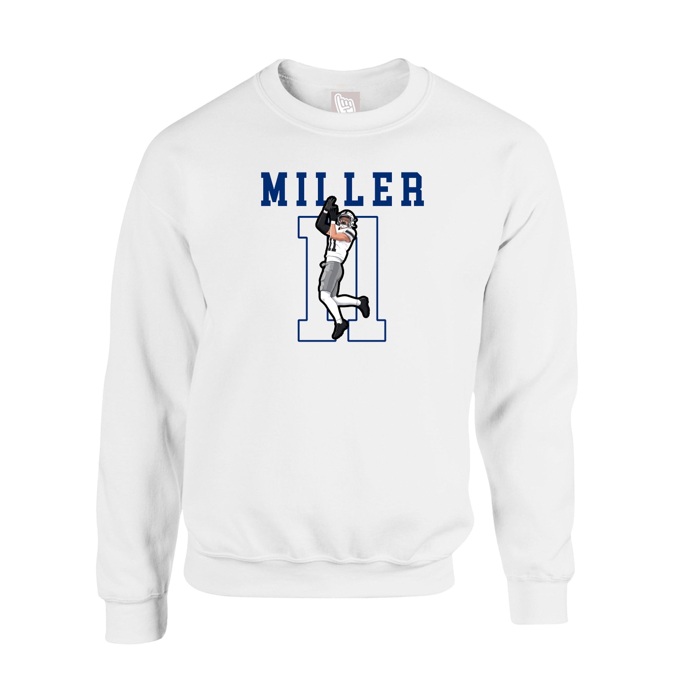 Fleece Crew — Shirsey in White