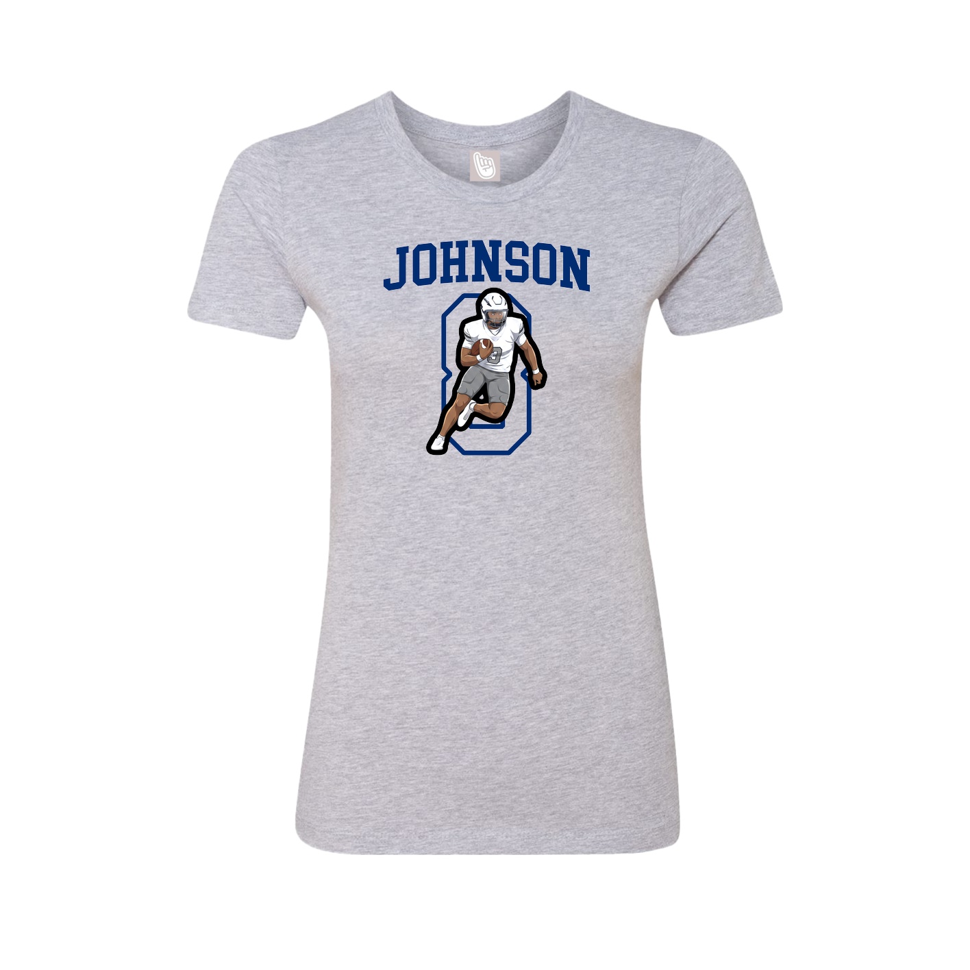 Fitted Women's Tee — Shirsey in Grey