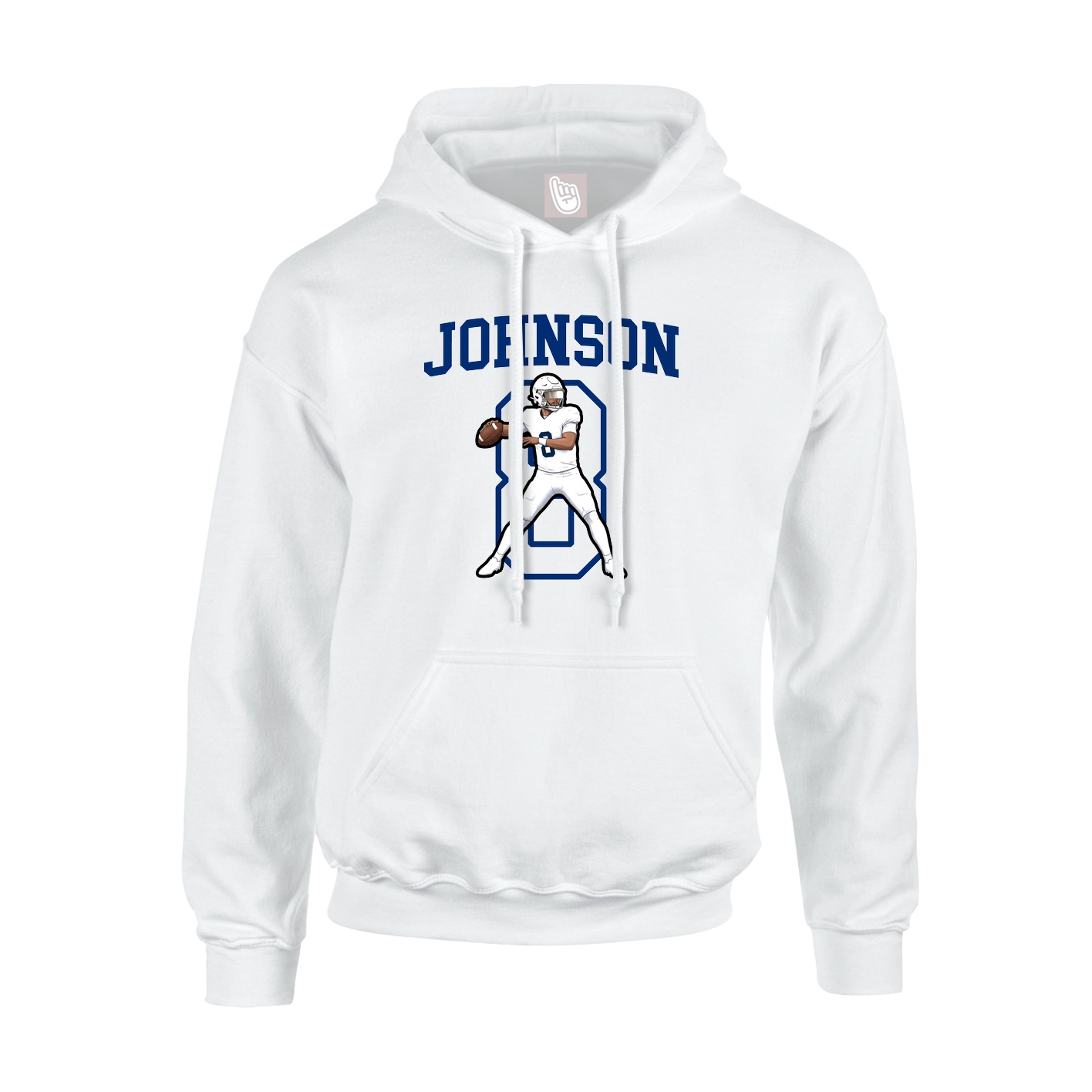 Youth Hoodie — Shirsey in White