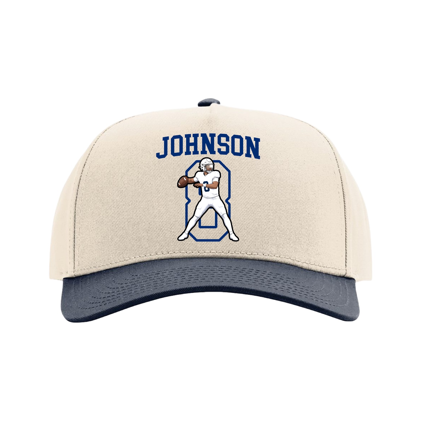 Full Fabric Five-Panel Champ Cap