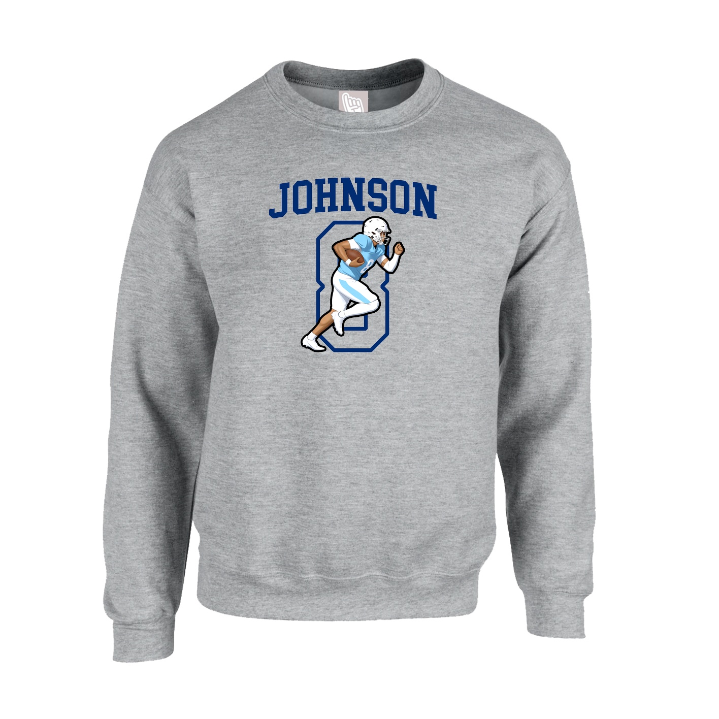 Fleece Crew — Shirsey in Grey