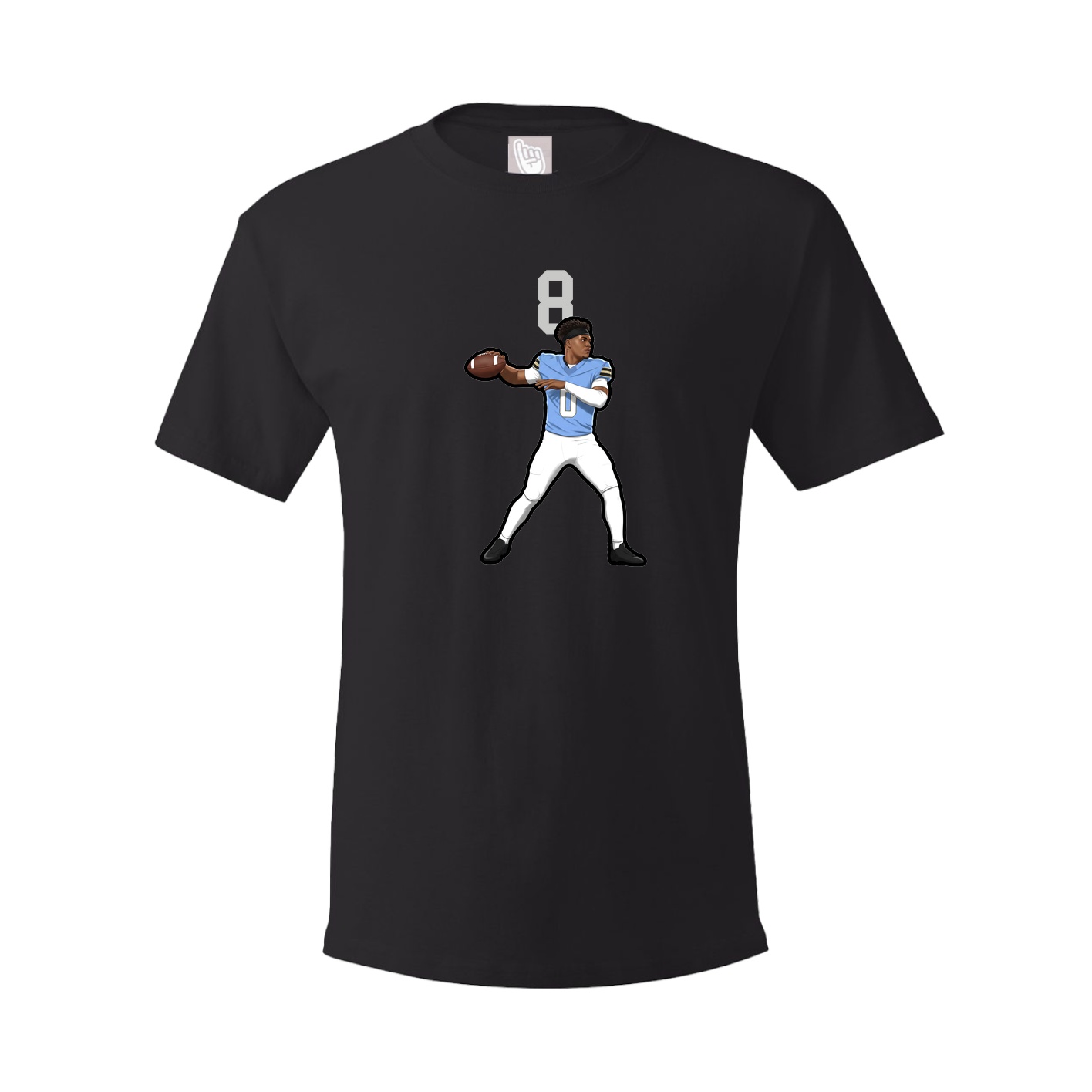 Tee — Number Top in Black