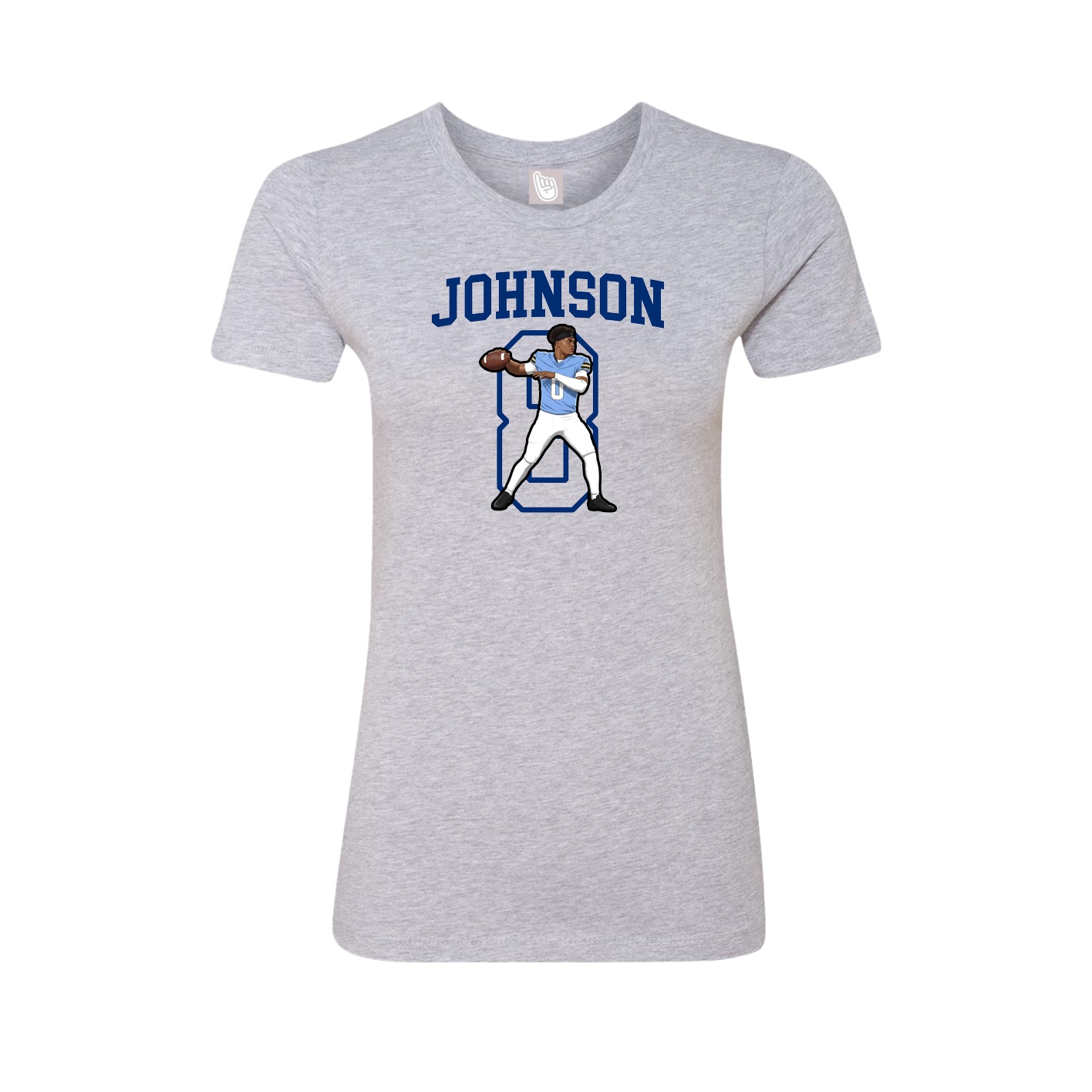 Fitted Women's Tee — Shirsey in Grey