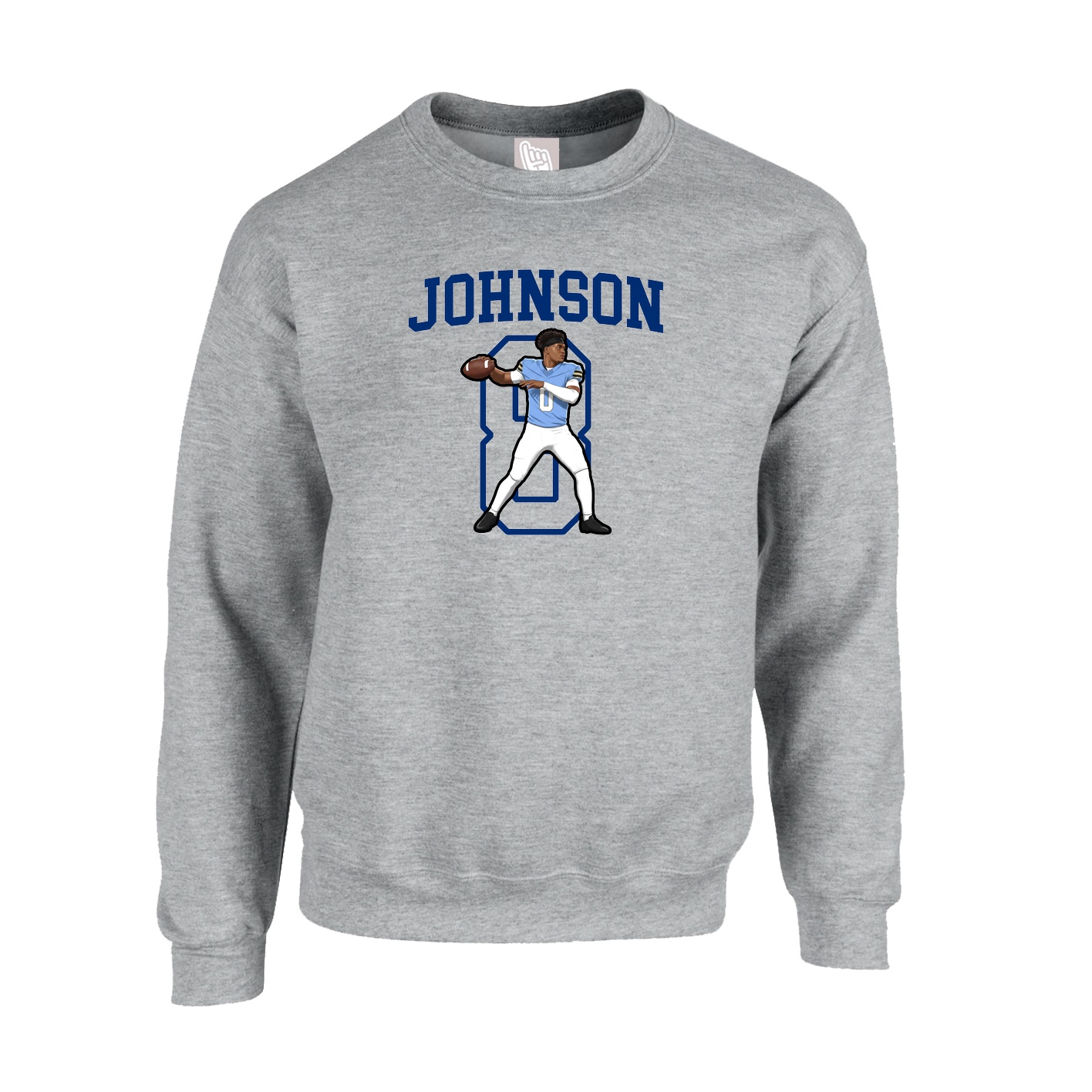 Fleece Crew — Shirsey in Grey
