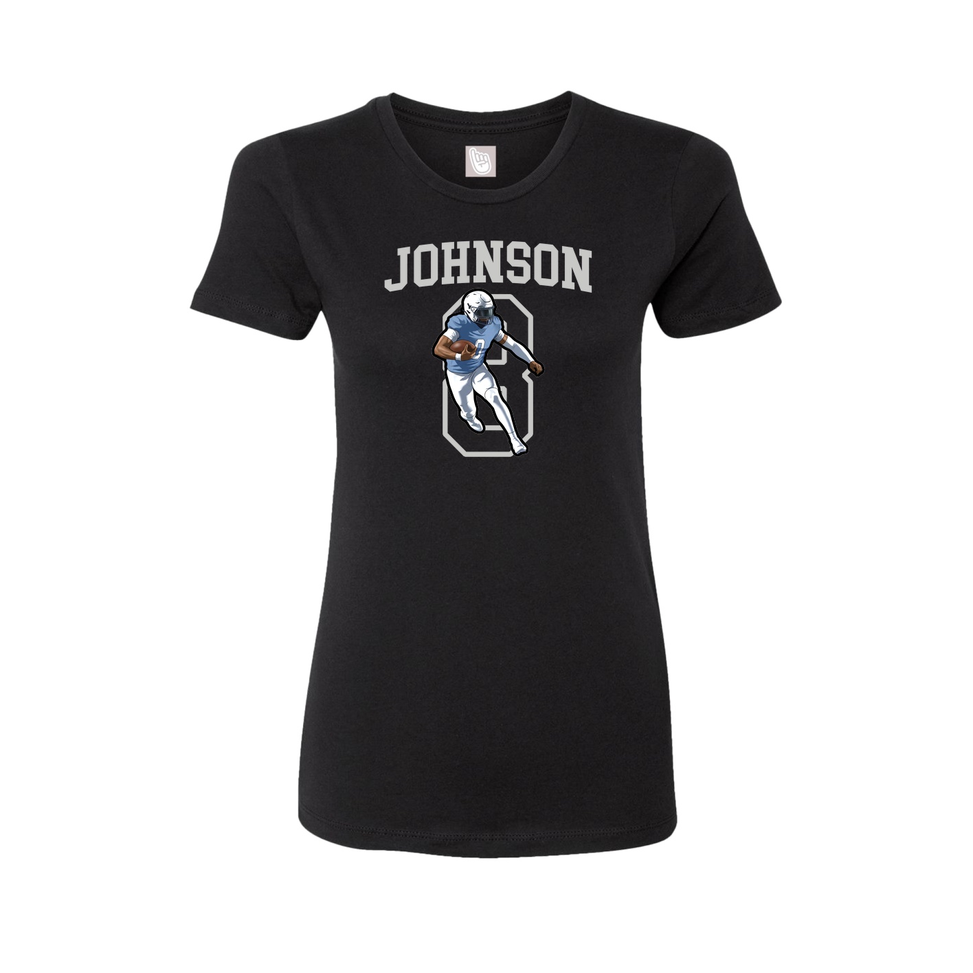 Fitted Women's Tee — Shirsey in Black