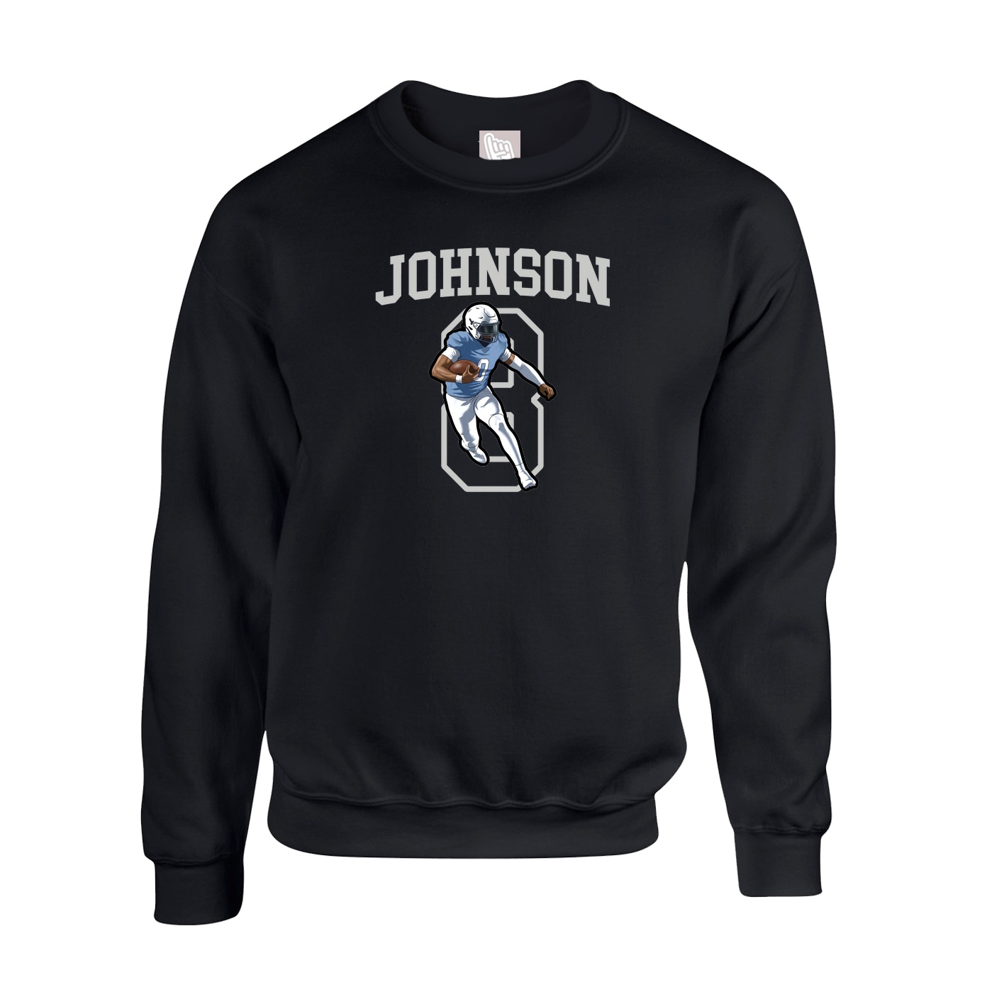 Fleece Crew — Shirsey in Black