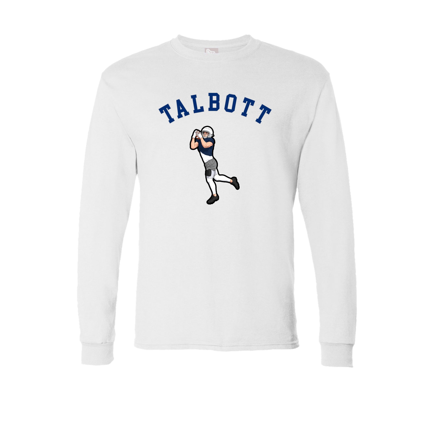 Long Sleeve Tee — Shirsey Arch in White
