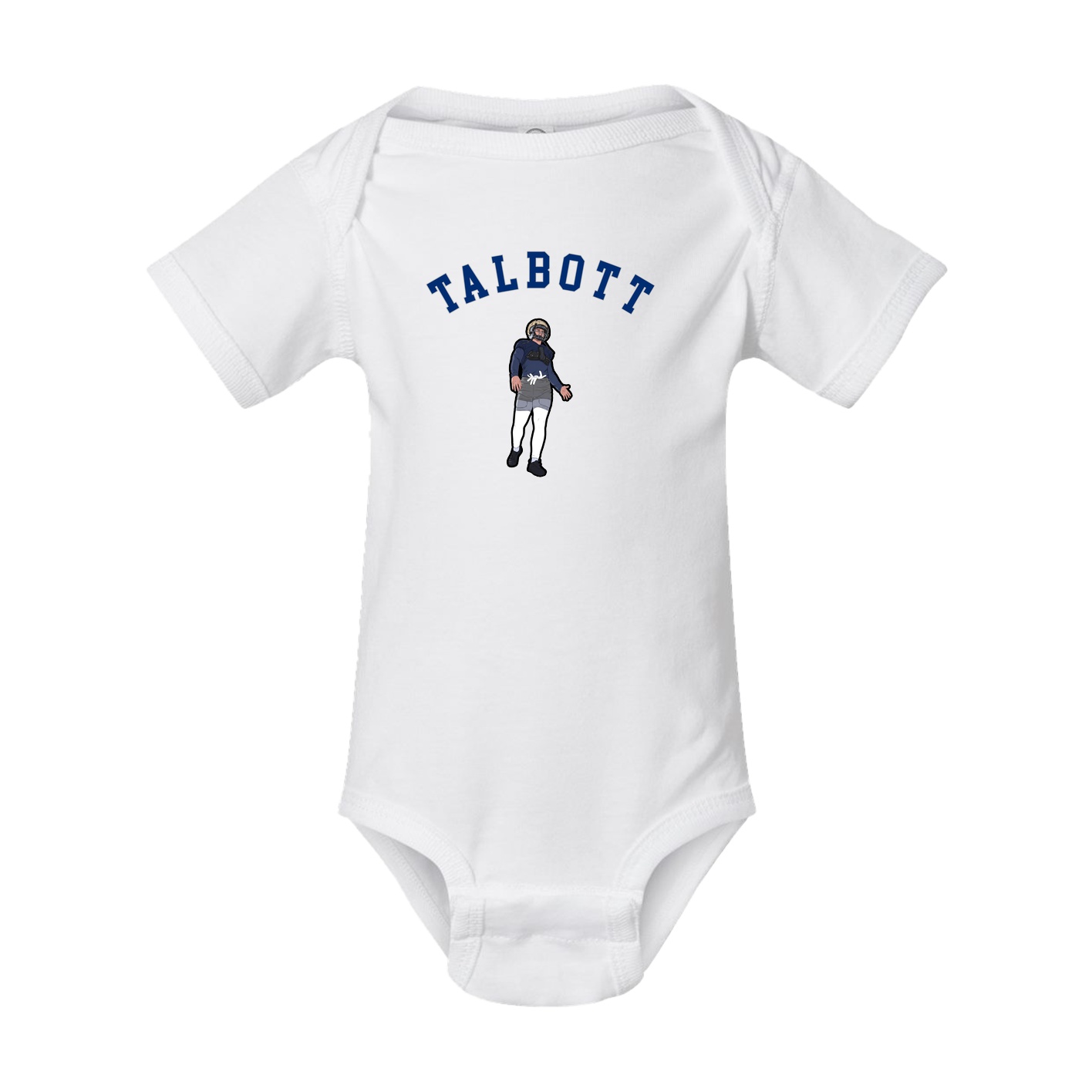 Baby Onesie — Shirsey Arch in White