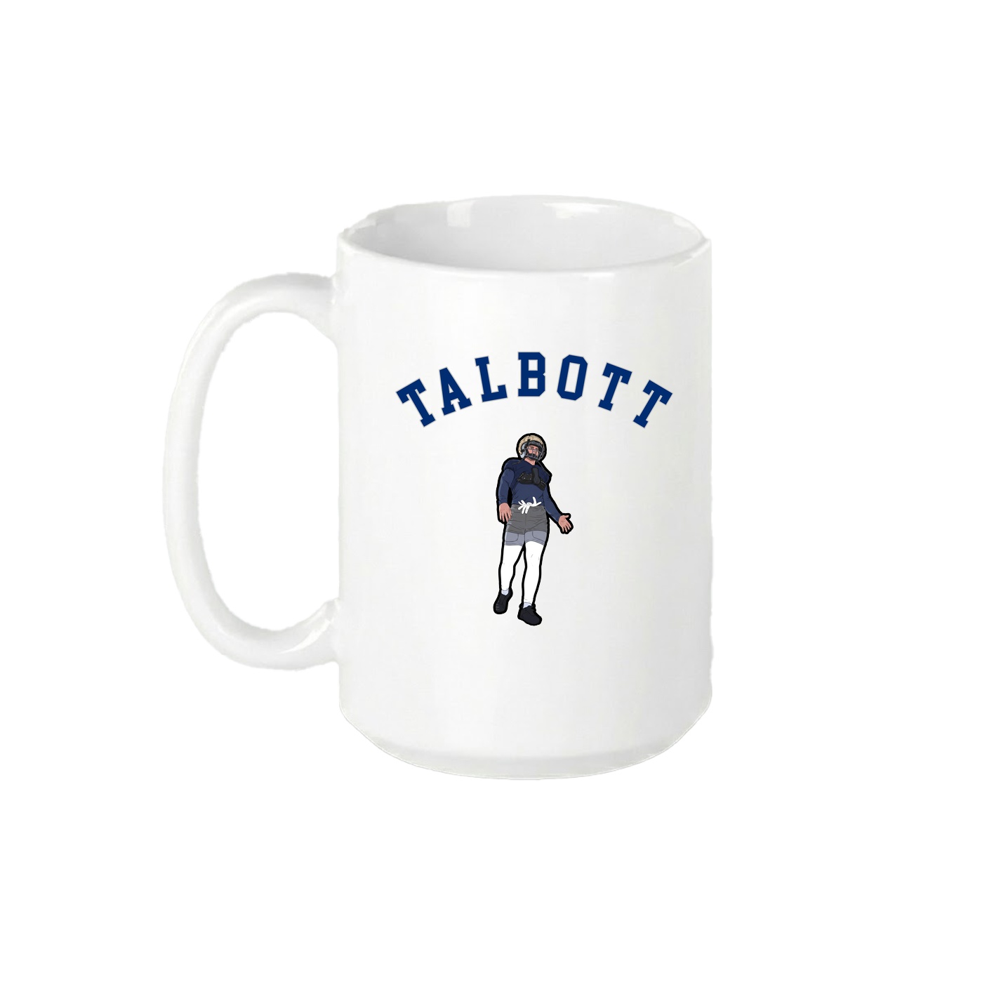 15oz Coffee Mug — Shirsey Arch in White