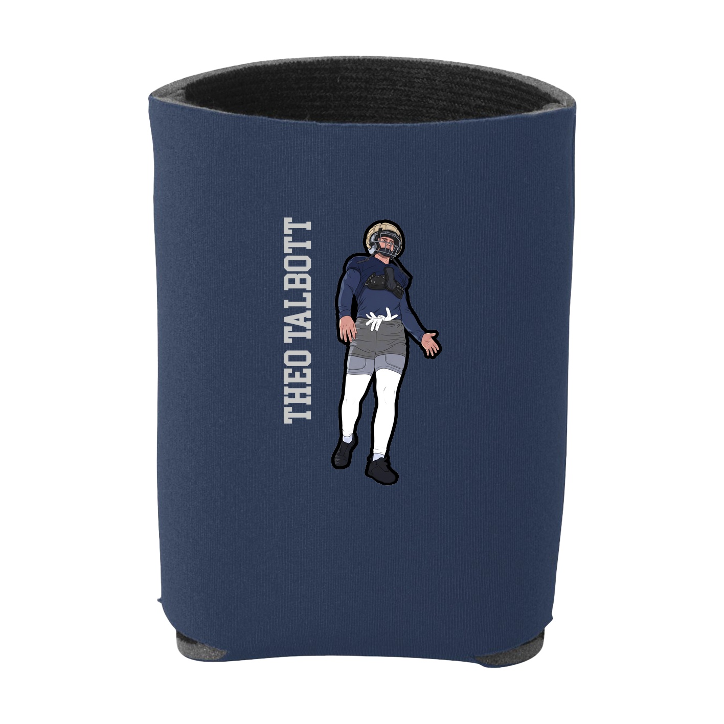 Can Holder — Name Vertical in Navy