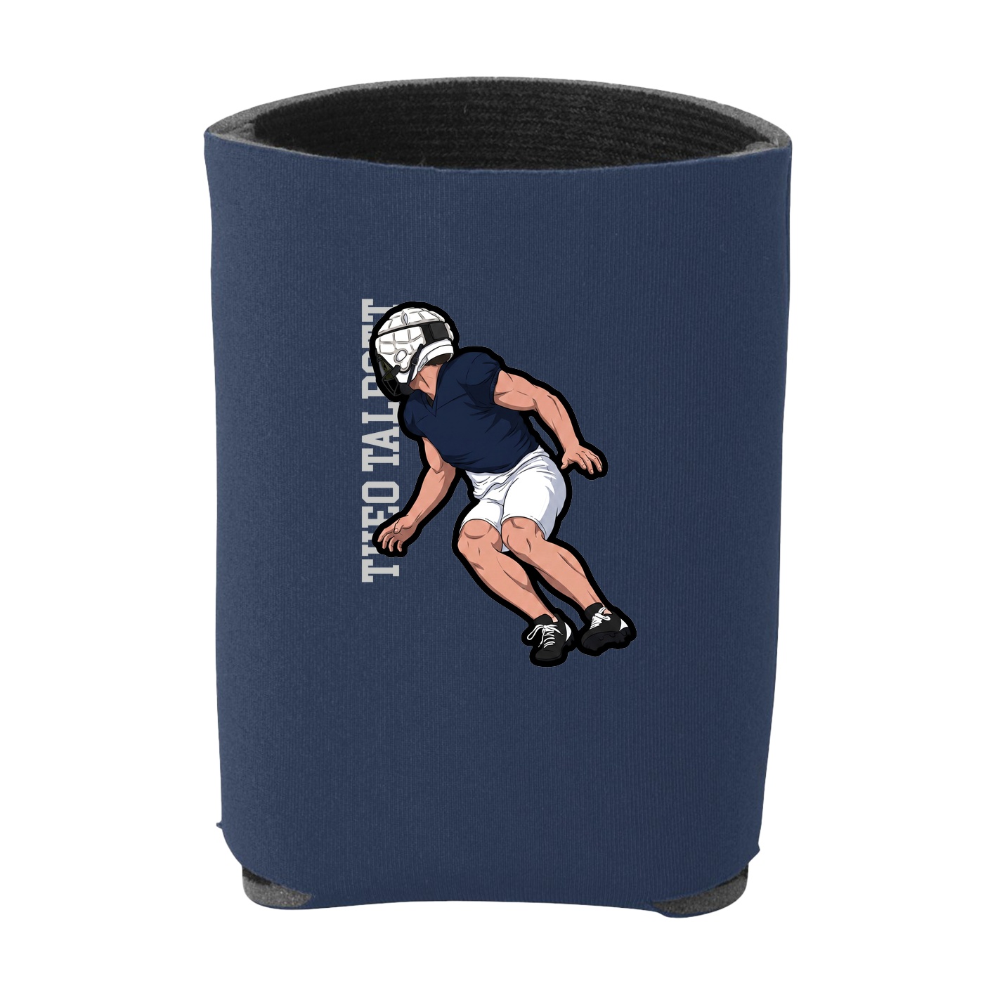 Can Holder — Name Vertical in Navy