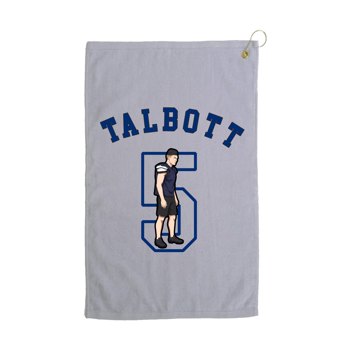 Golf Towel — Shirsey Arch in Grey