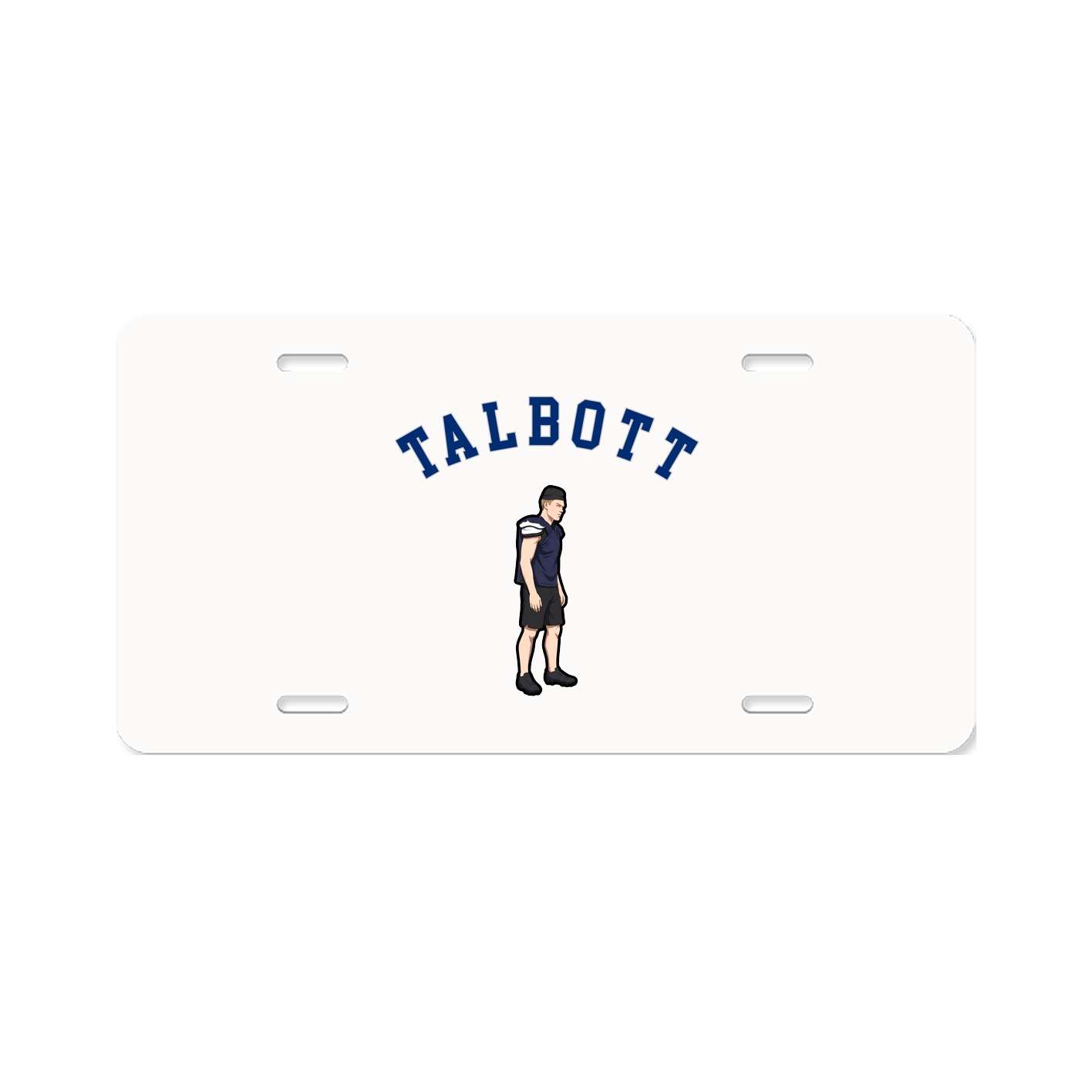 License Plate — Shirsey Arch in Classic