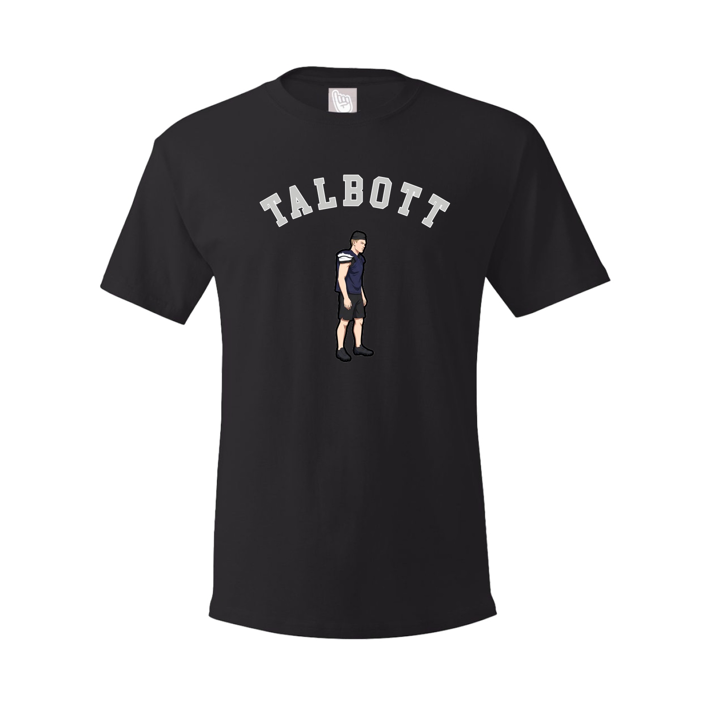 Youth Tee — Shirsey Arch in Black