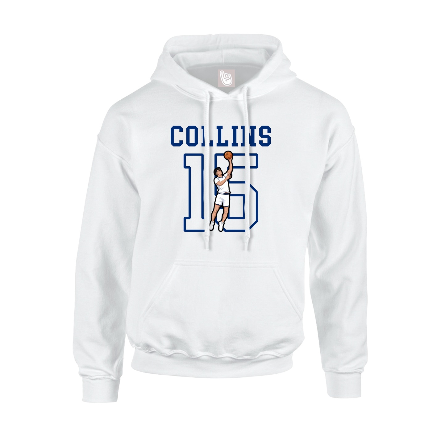 Hoodie — Shirsey in White