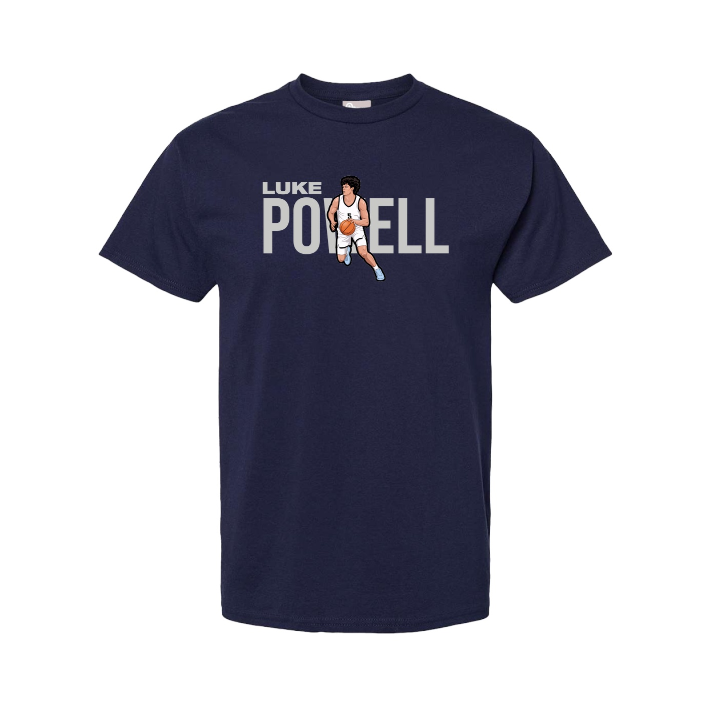 Tee — Player Name in Navy