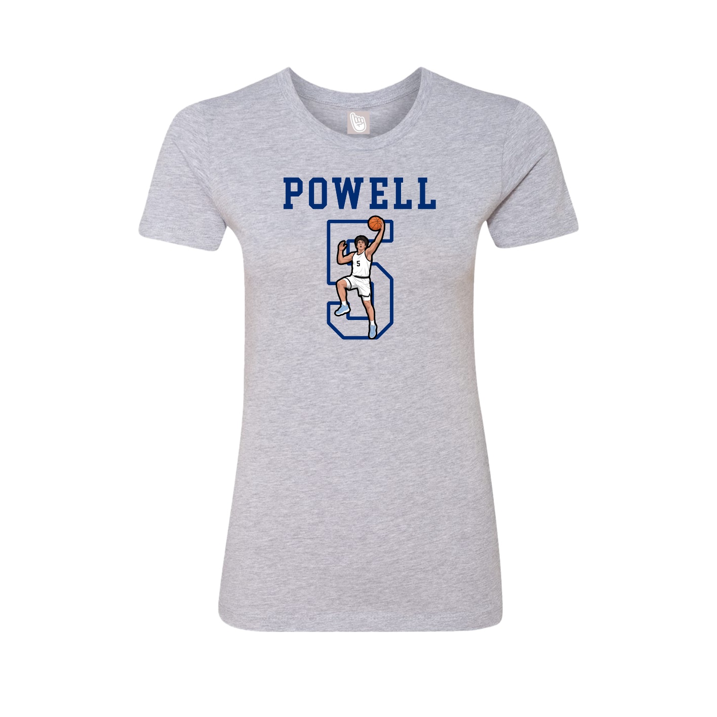 Fitted Women's Tee — Shirsey in Grey