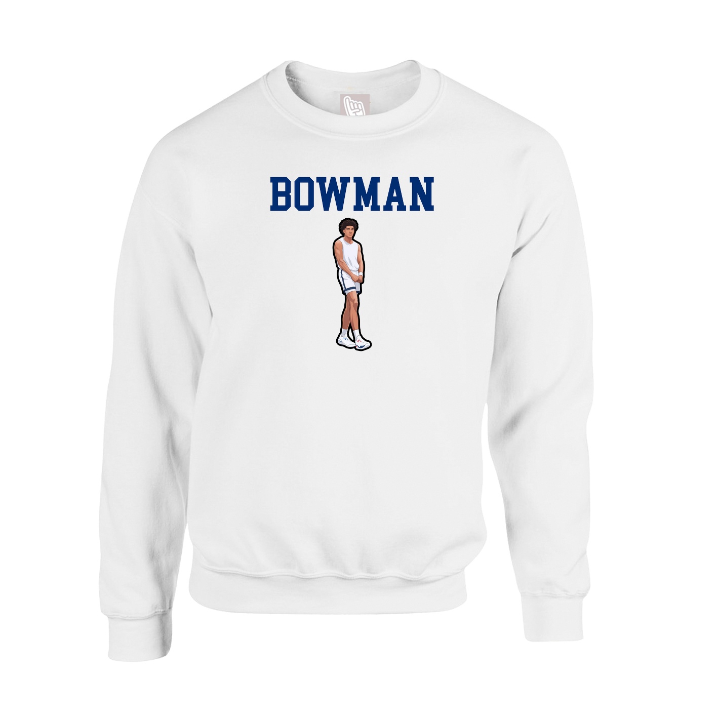 Fleece Crew — Shirsey in White