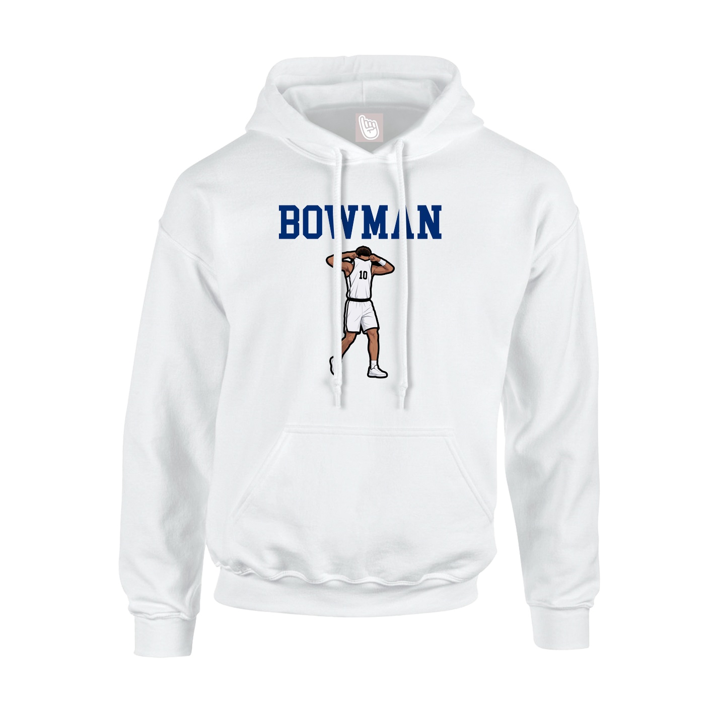 Youth Hoodie — Shirsey in White