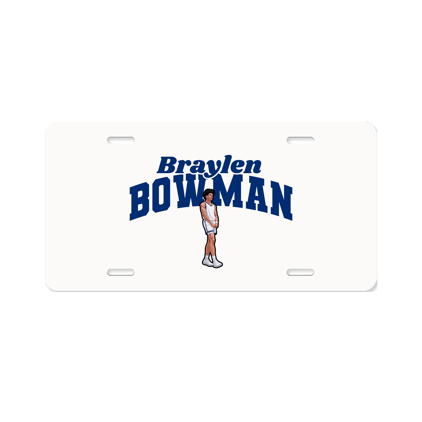 License Plate — Signature Arch in Classic