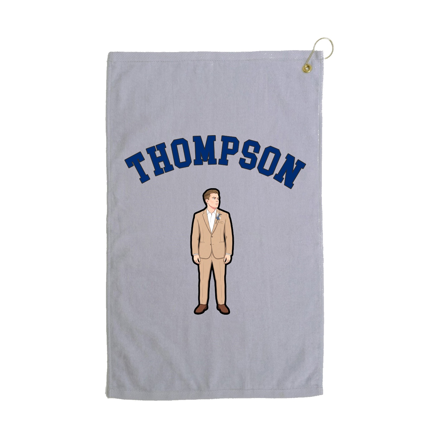 Golf Towel — Shirsey Arch in Grey
