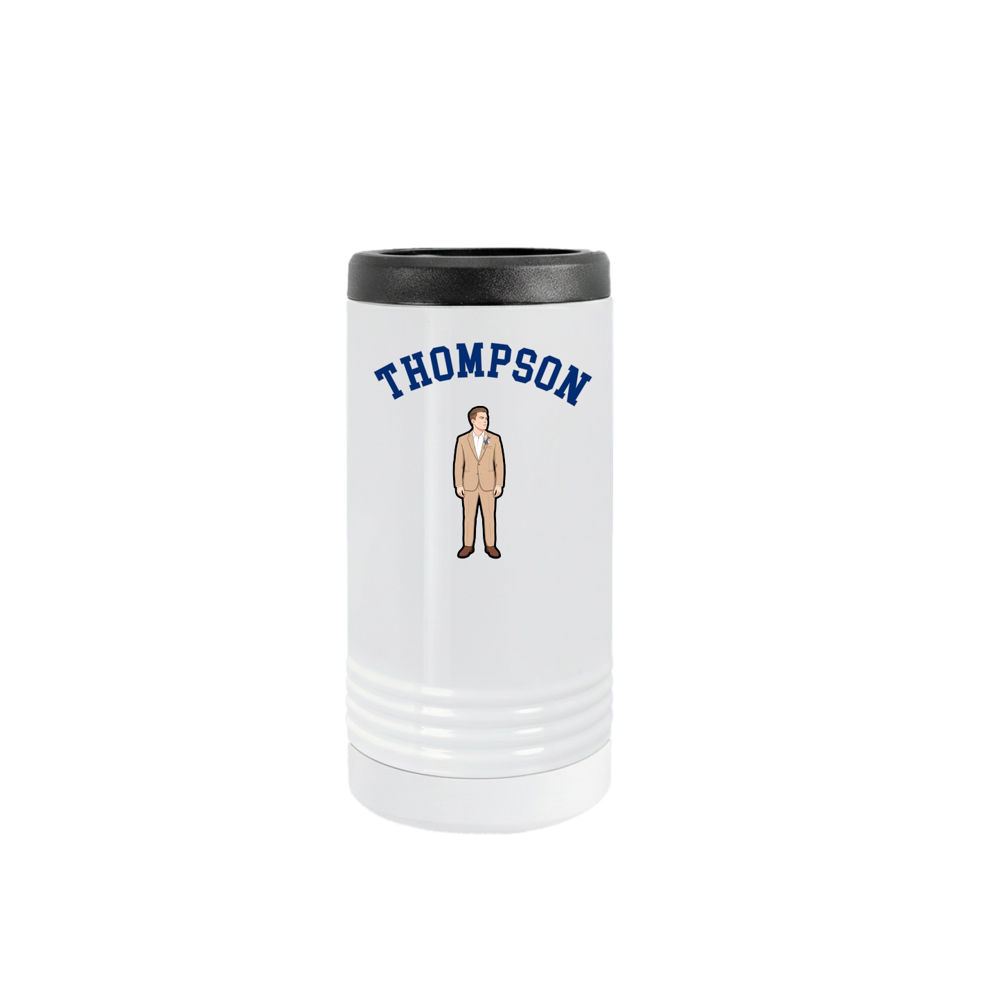 Slim Beverage Holder — Shirsey Arch in White