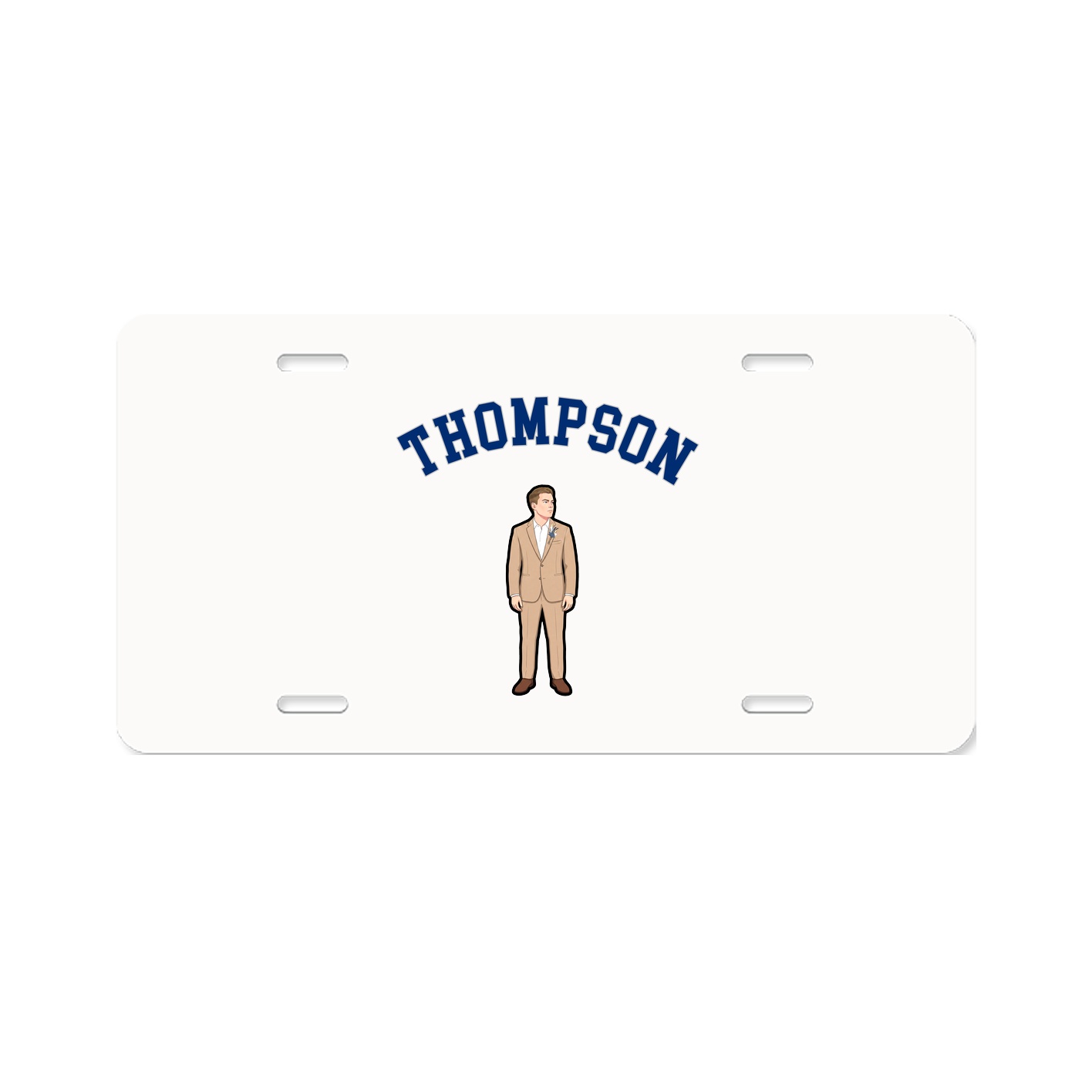 License Plate — Shirsey Arch in Classic