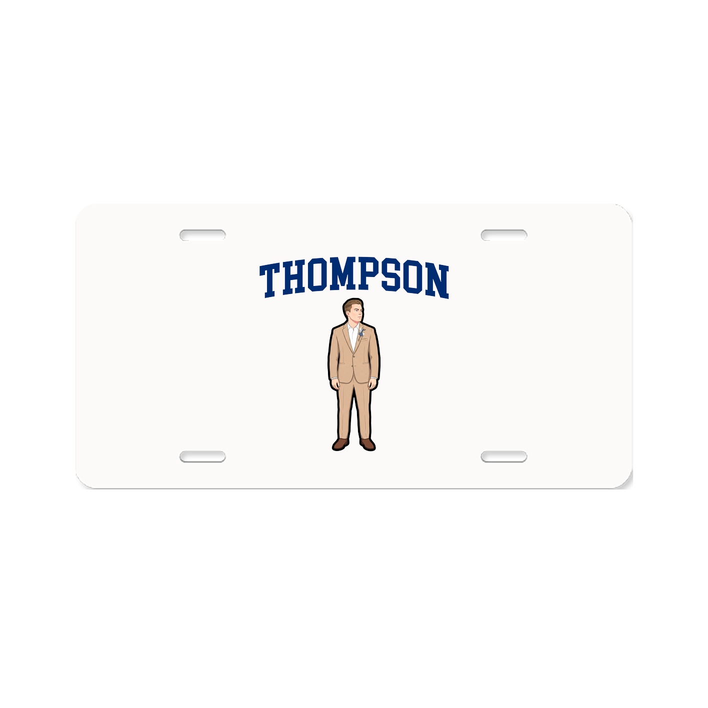 License Plate — Shirsey in Classic