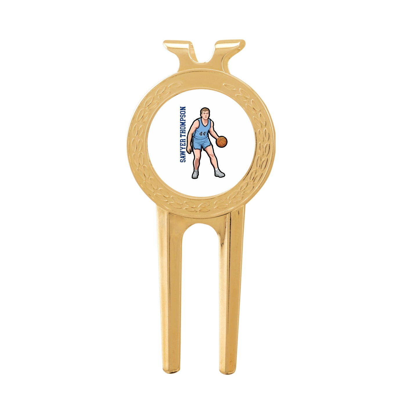 Divot Tool with Ball Marker — Name Vertical in Classic