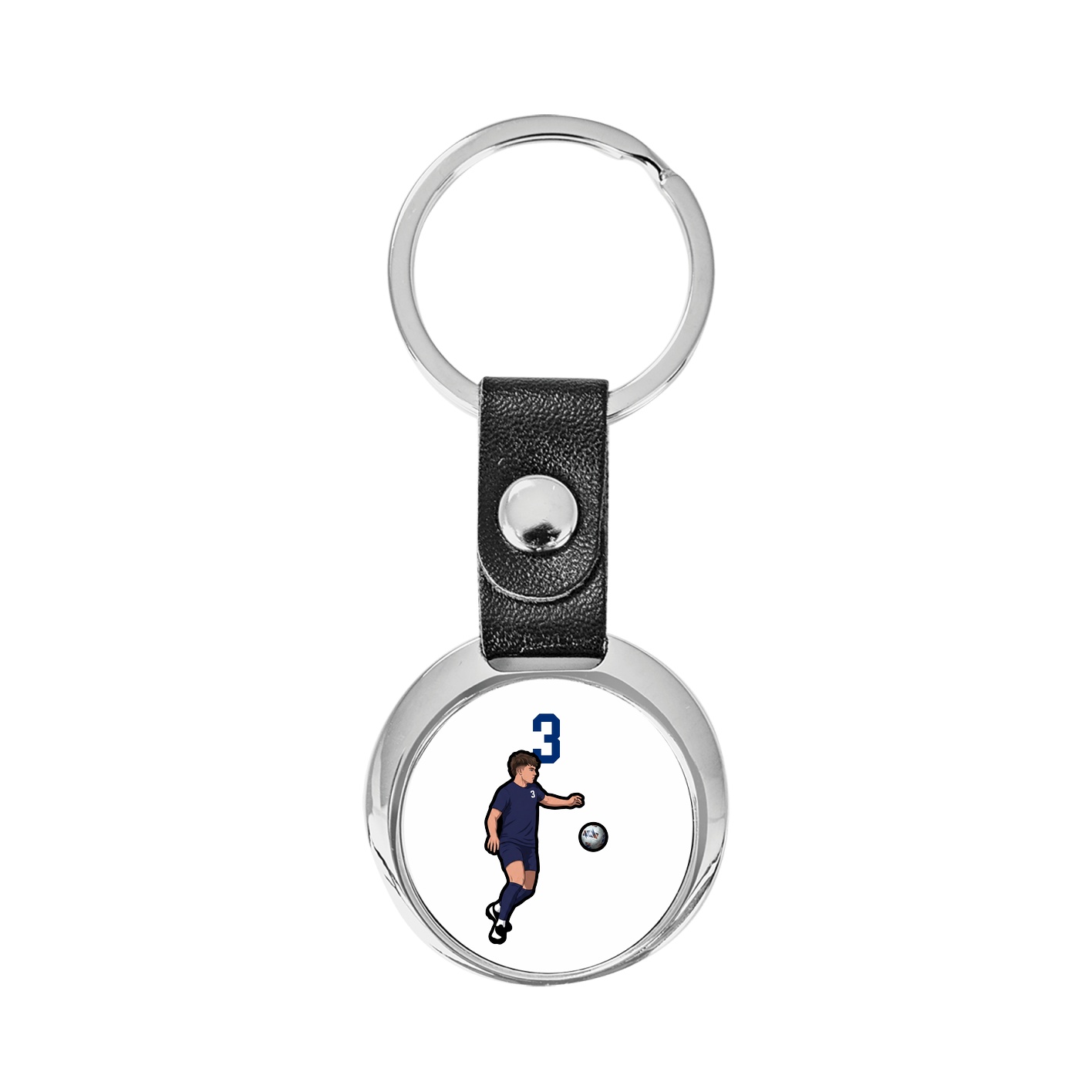 Key Chain — Number Top in Classic