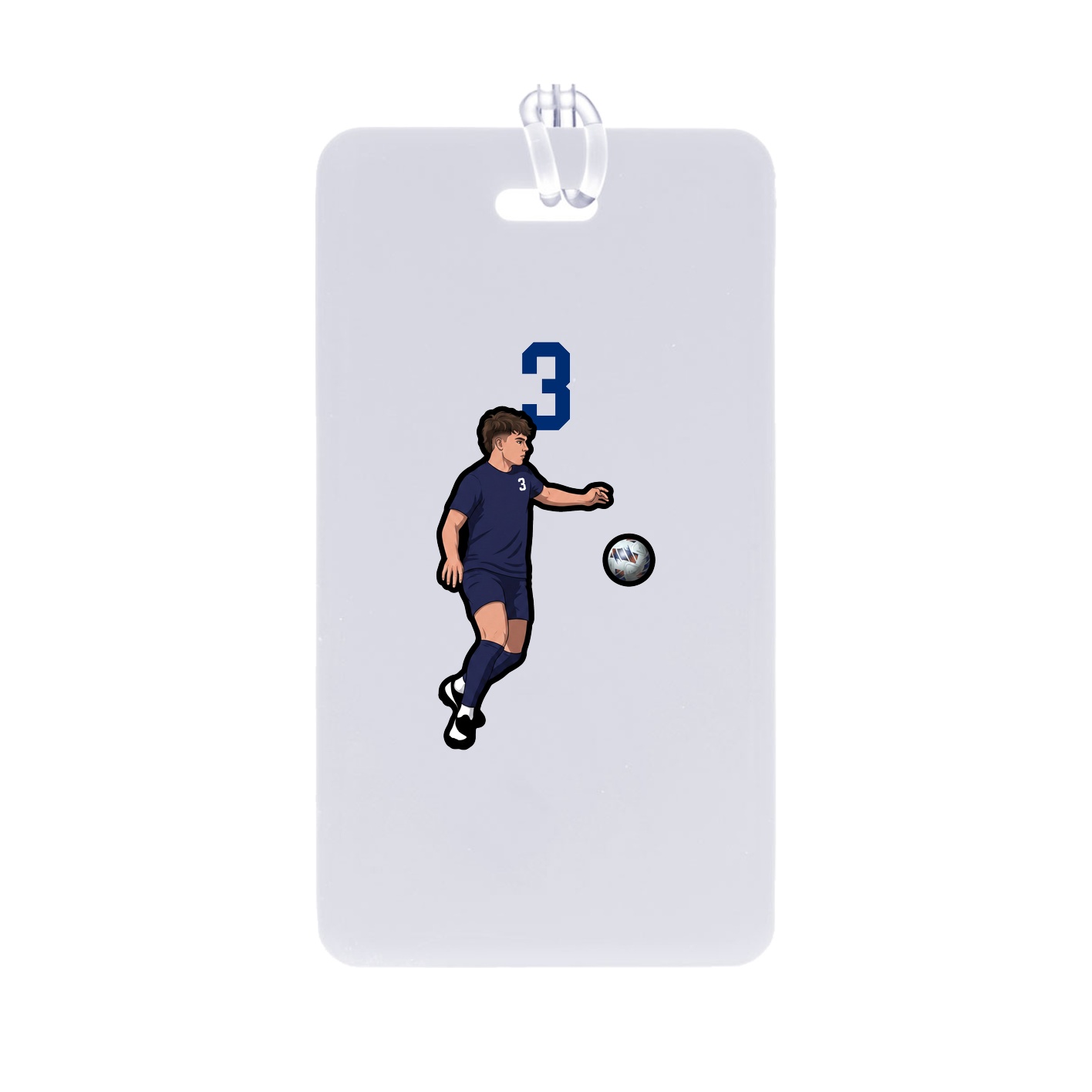 Bag Tag — Number Top in Classic