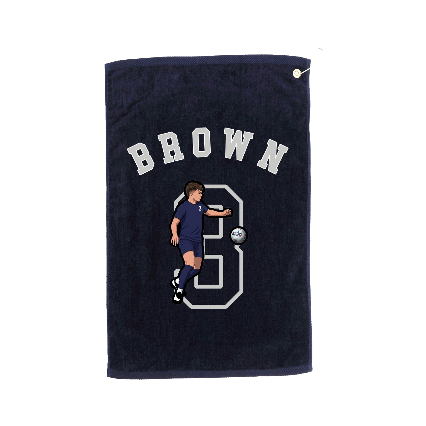Golf Towel — Shirsey Arch in Navy