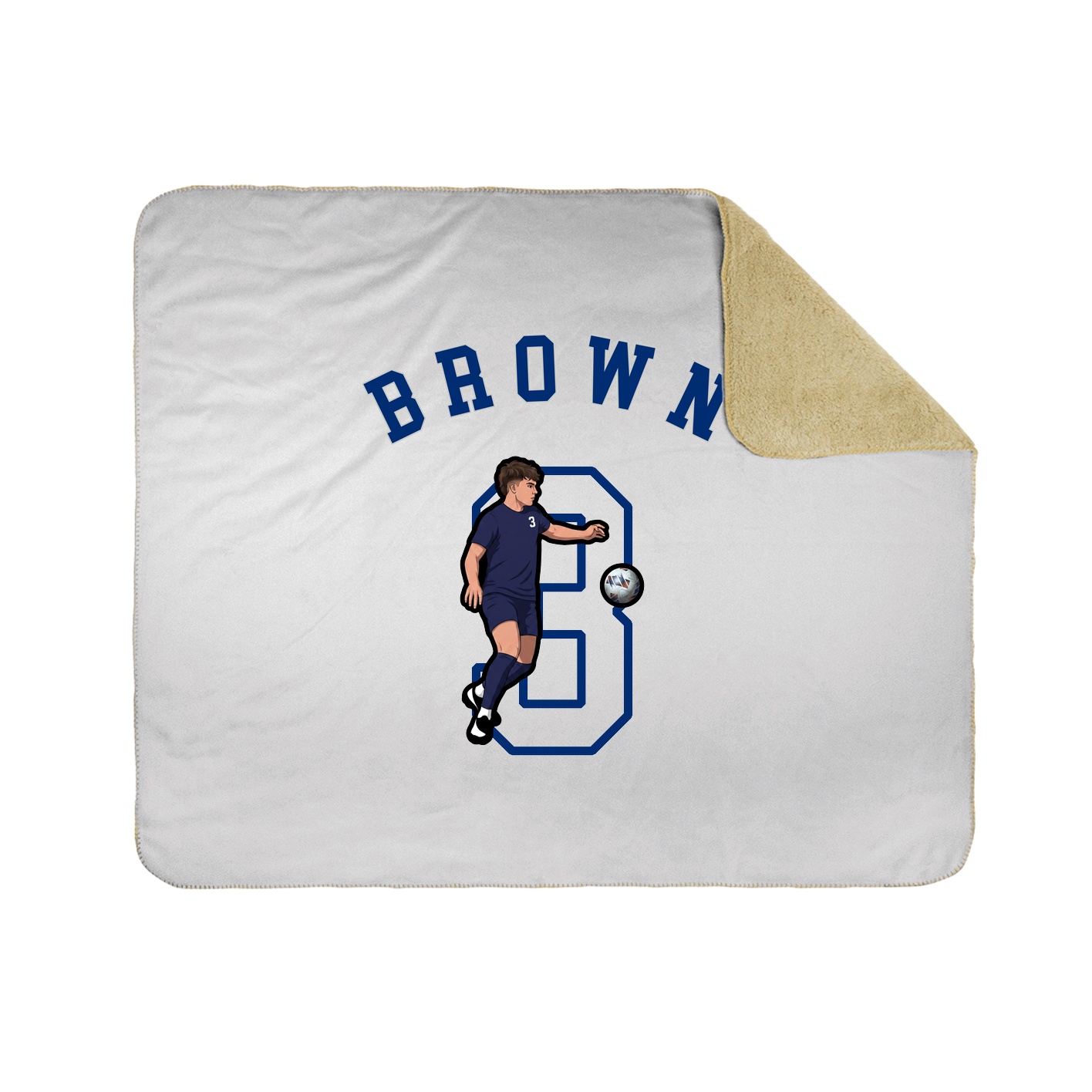 Throw Blanket — Shirsey Arch in White