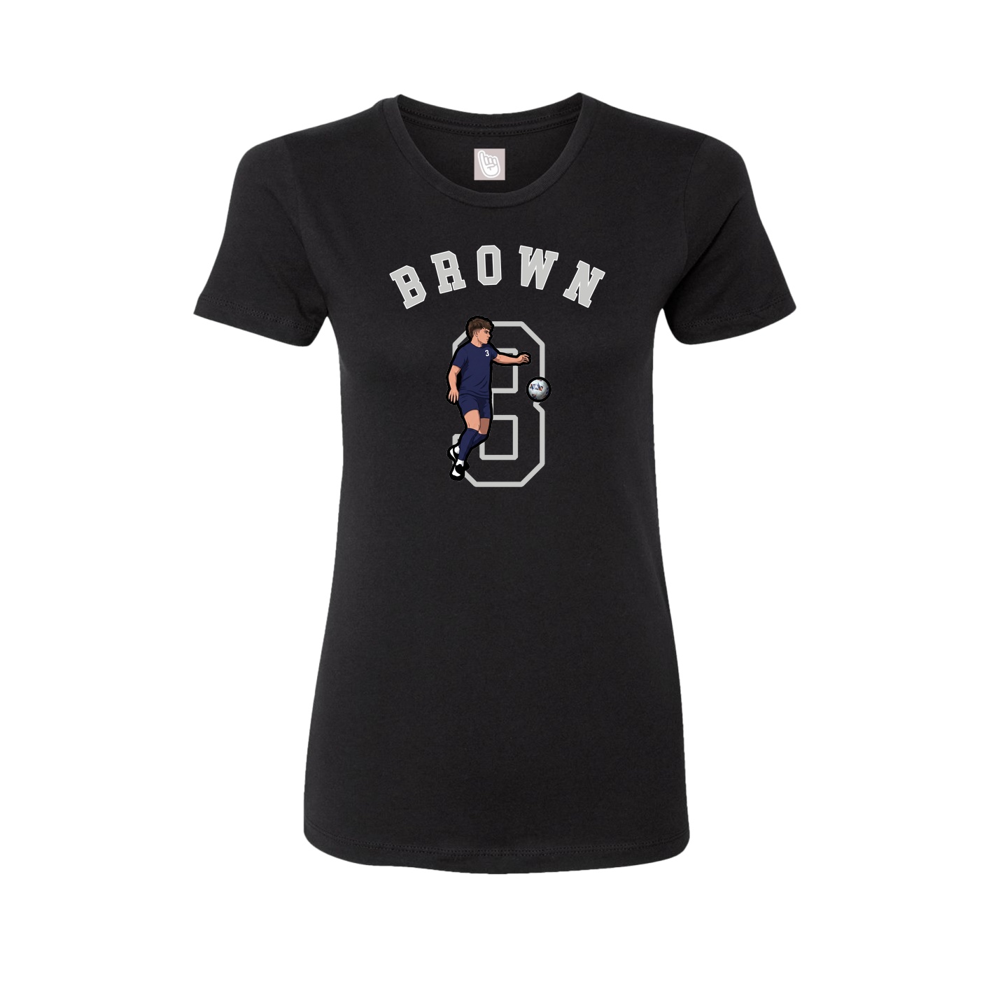Womens Tee — Shirsey Arch in Black