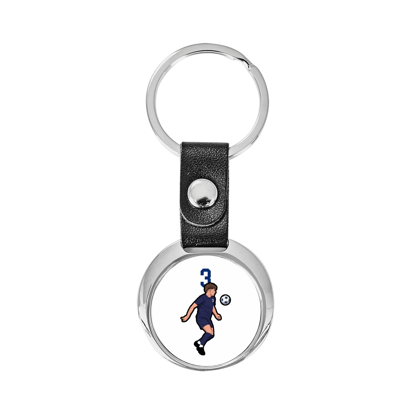 Key Chain — Number Top in Classic