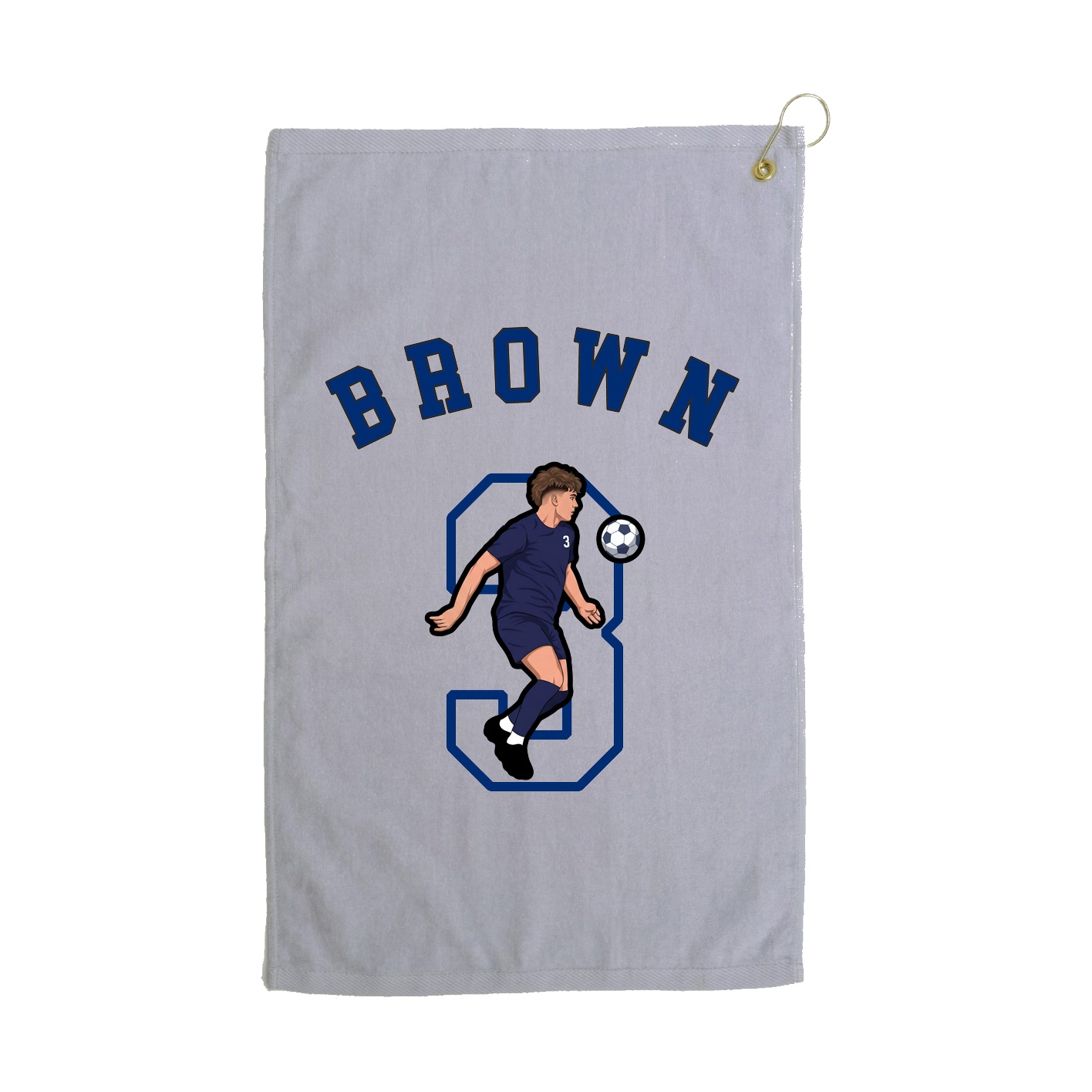Golf Towel — Shirsey Arch in Grey