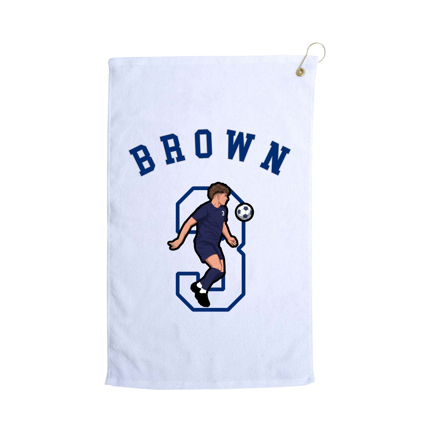 Terry Velour Golf Towel