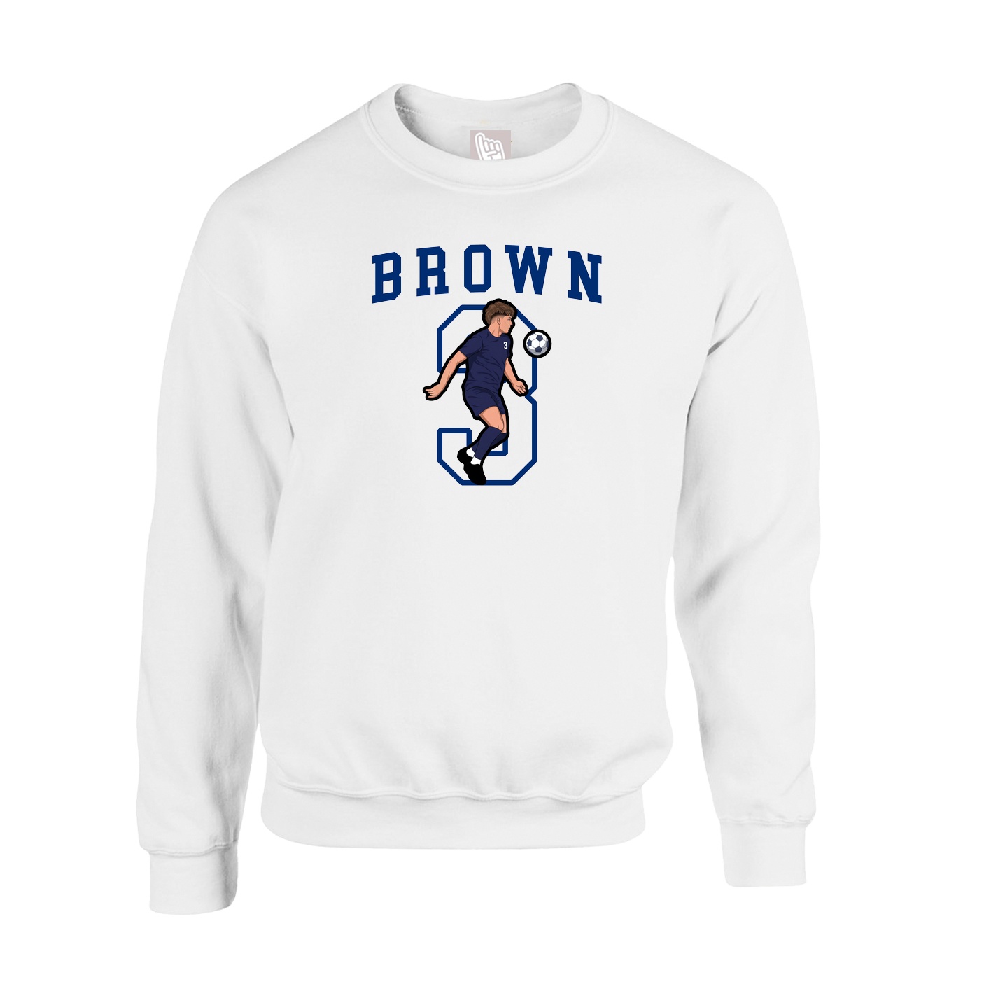 Fleece Crew — Shirsey in White
