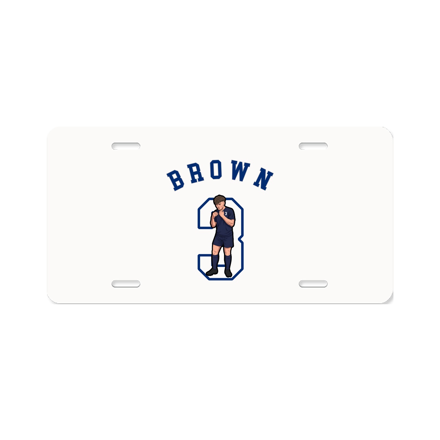 License Plate — Shirsey Arch in Classic