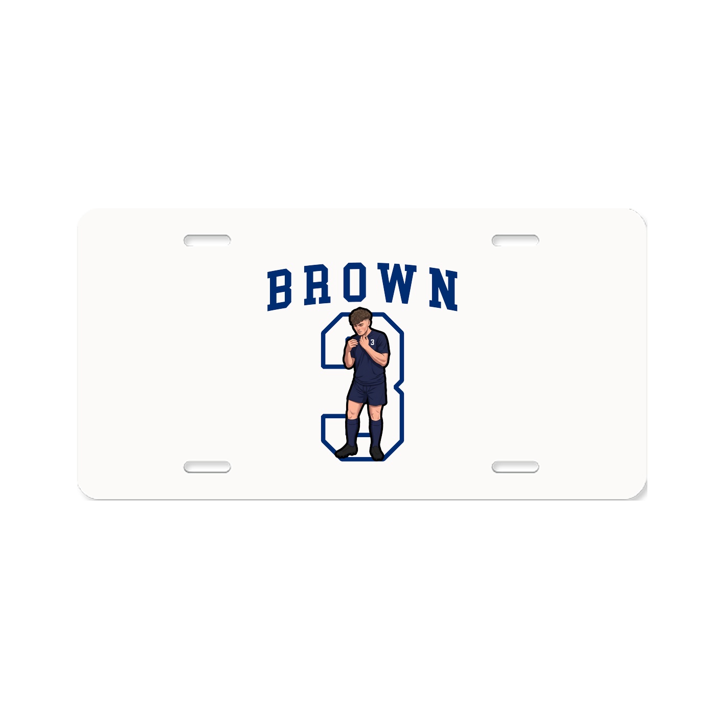 Aluminum License Plate