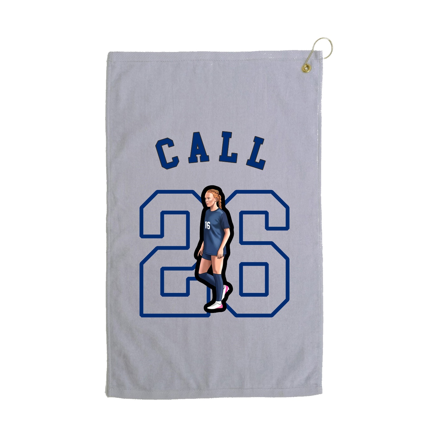 Golf Towel — Shirsey Arch in Grey