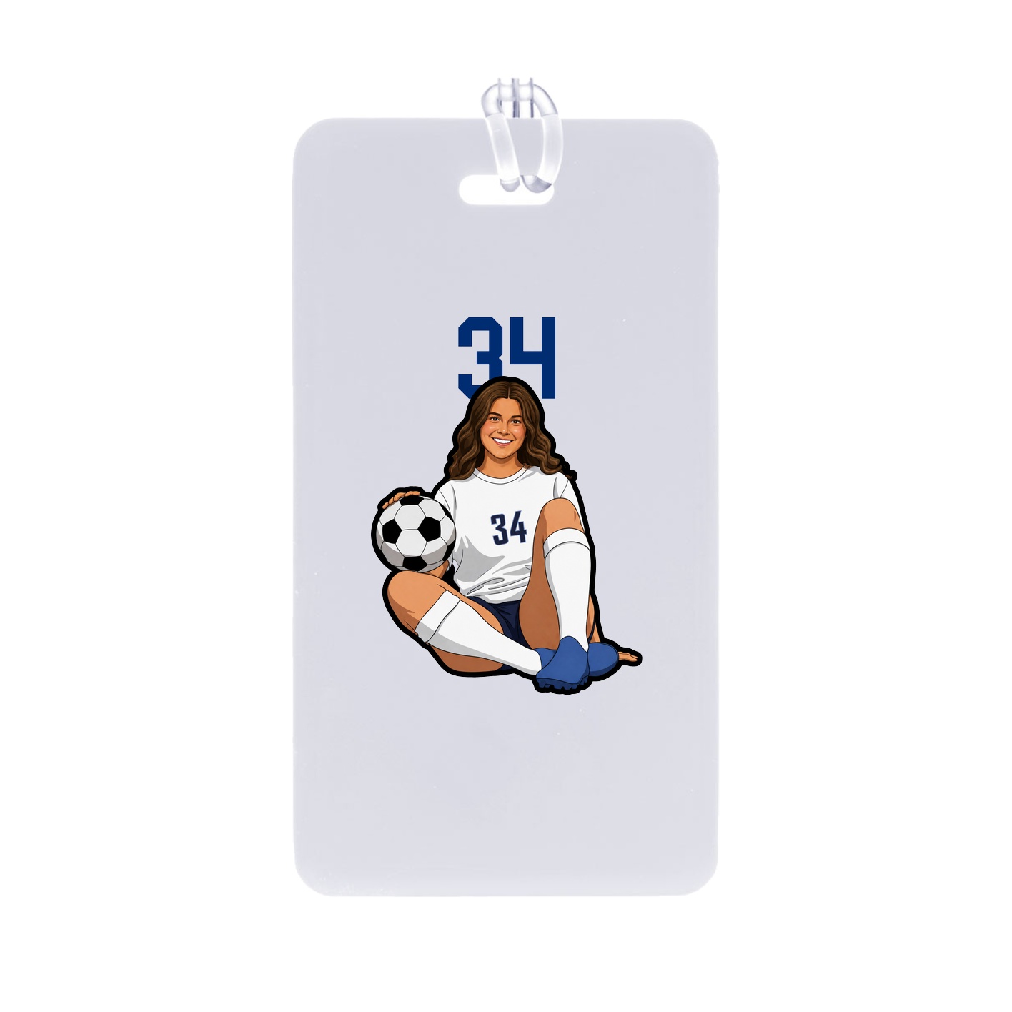 Bag Tag — Number Top in Classic