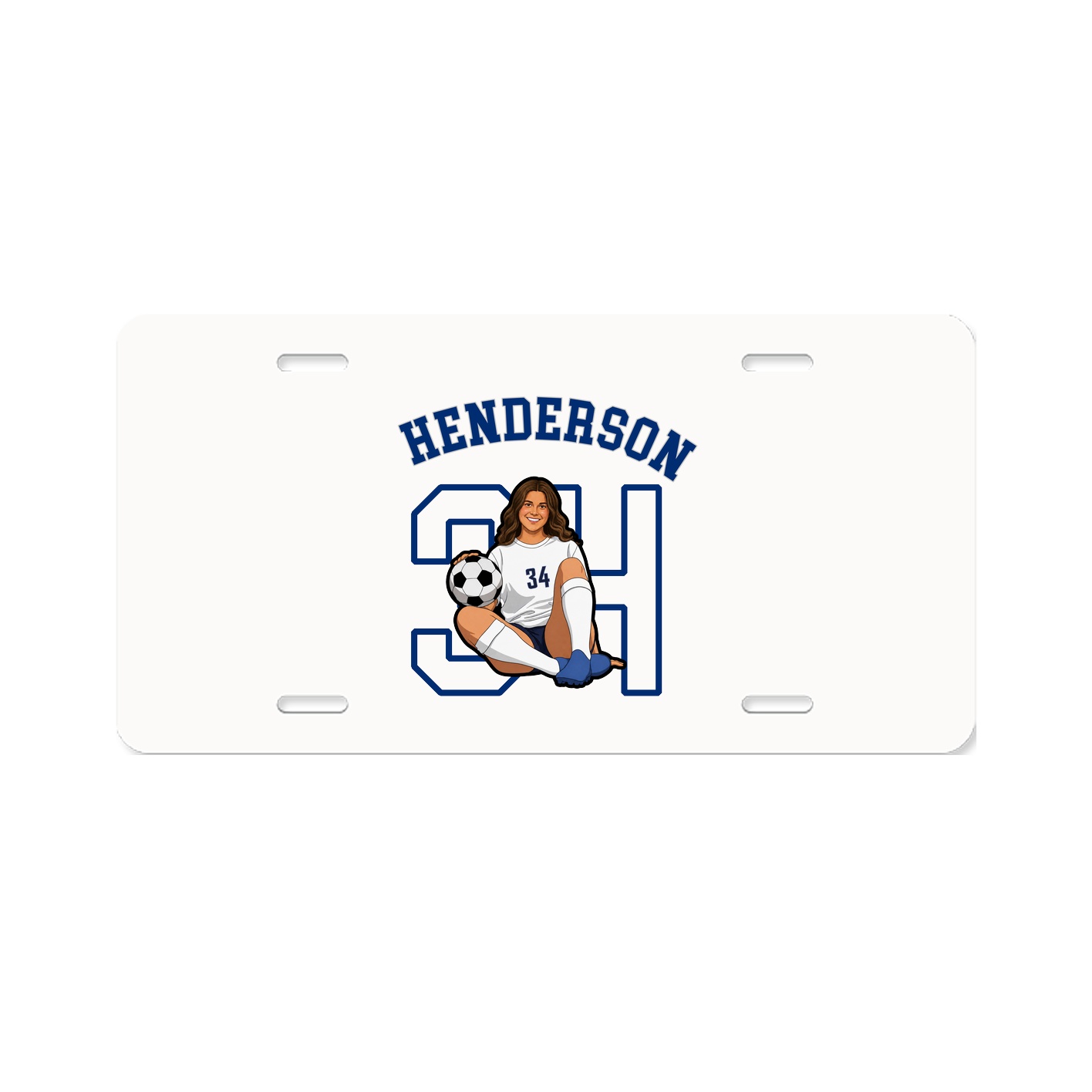 License Plate — Shirsey Arch in Classic