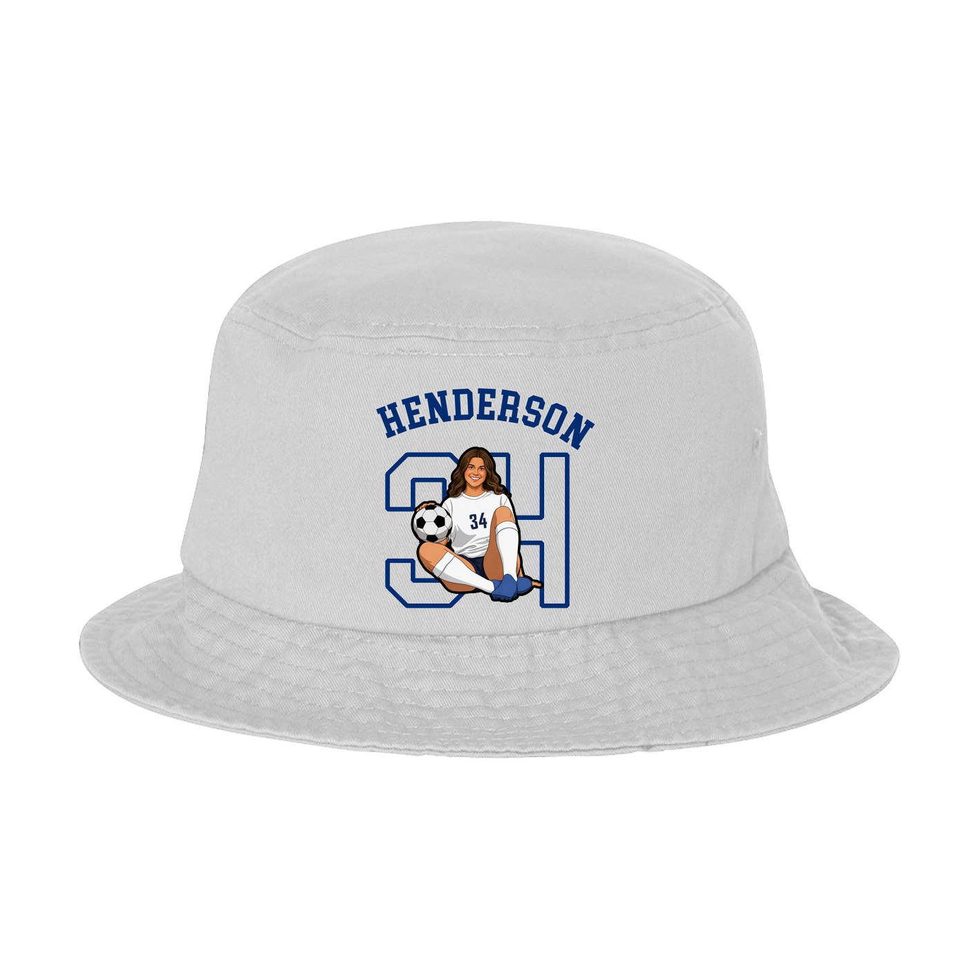 Bucket Cap — Shirsey Arch in White