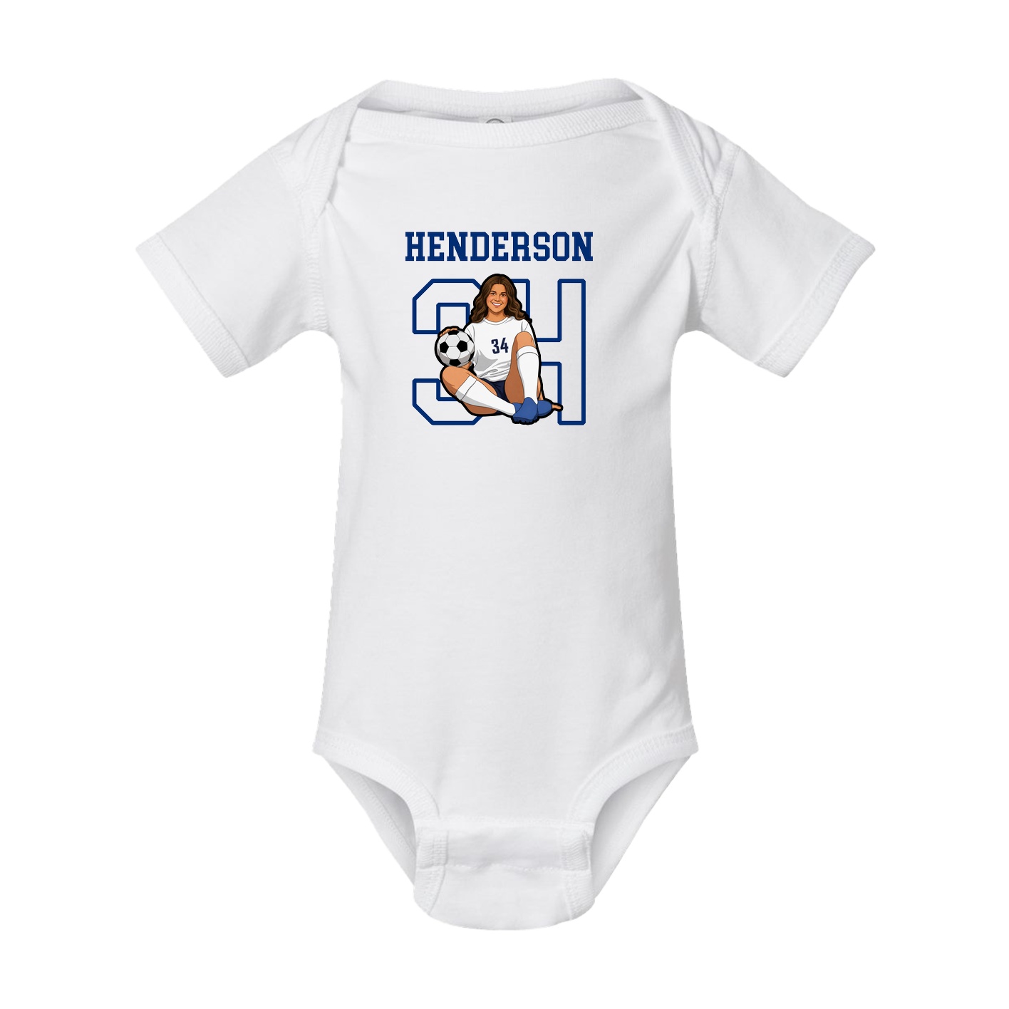 Baby Onesie — Shirsey in White