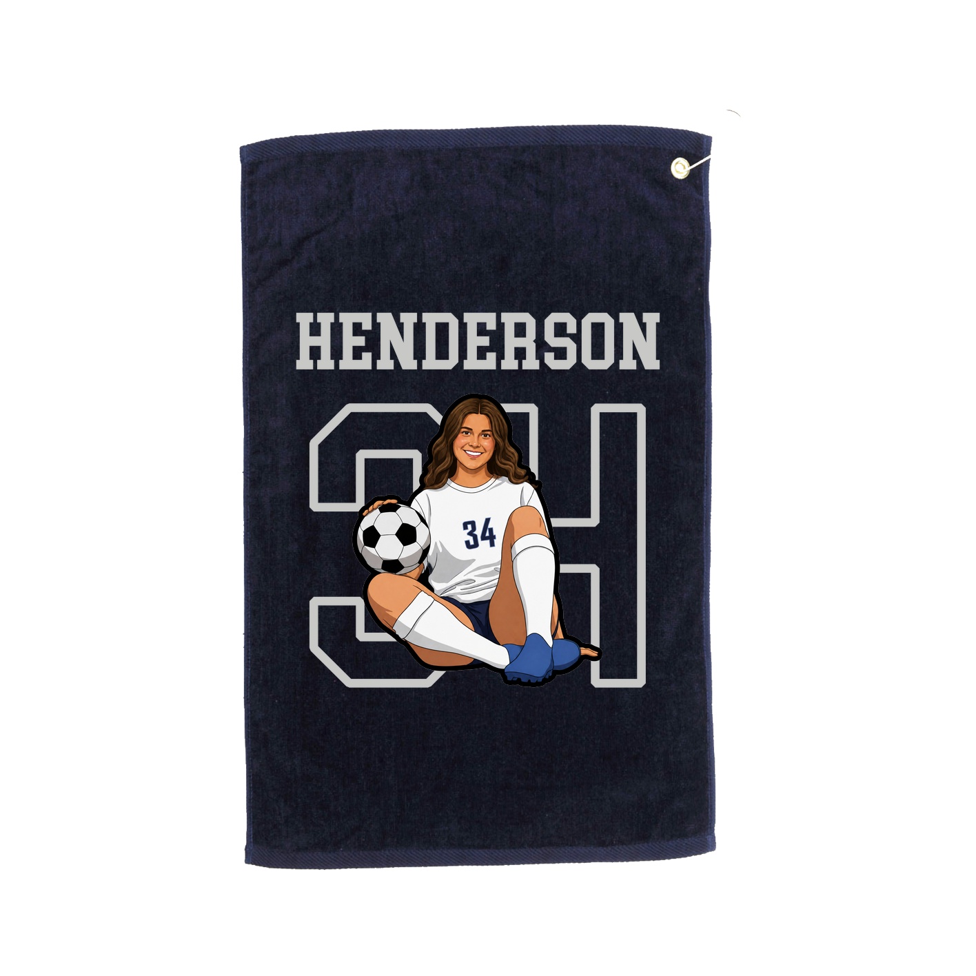 Golf Towel — Shirsey in Navy