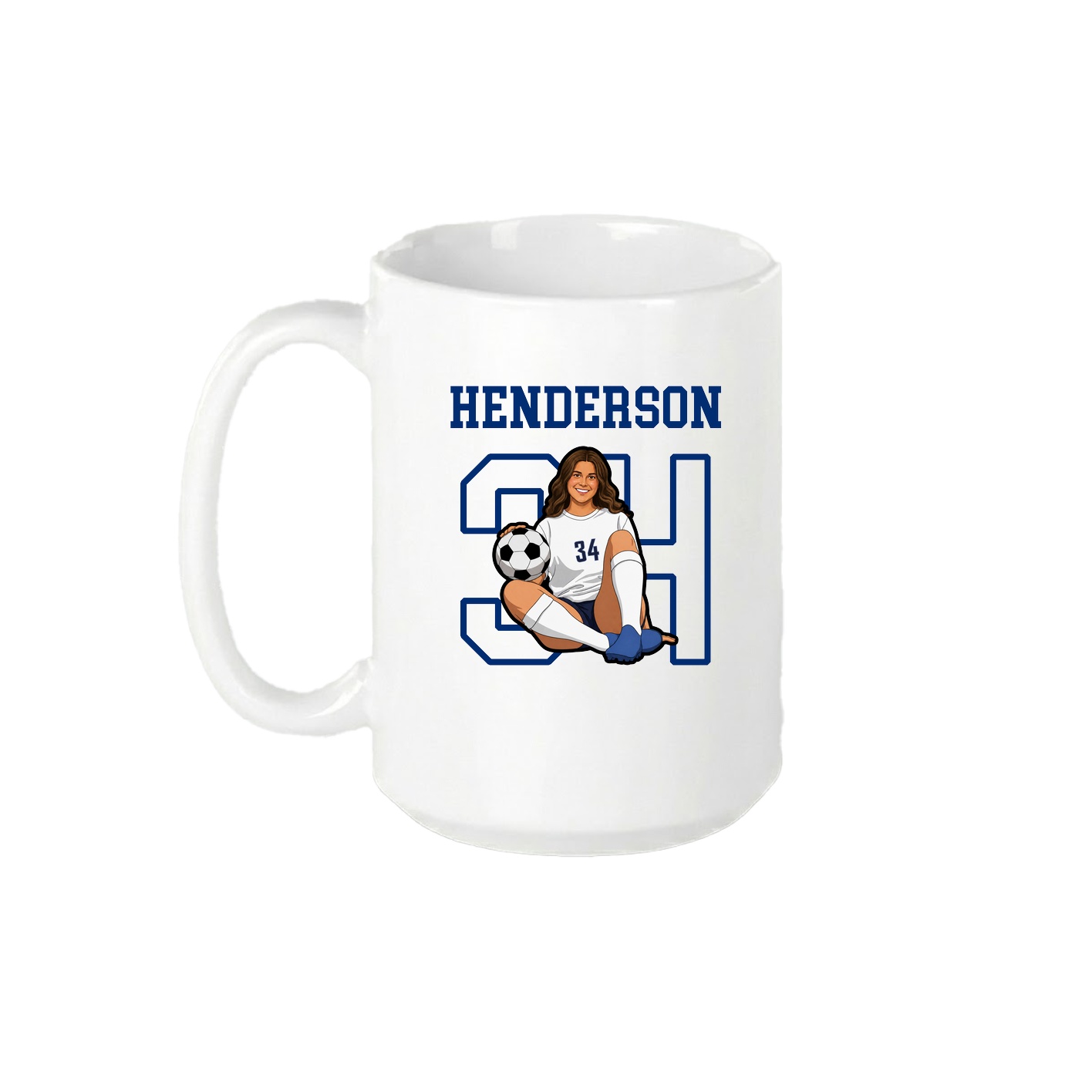 15oz Coffee Mug — Shirsey in White
