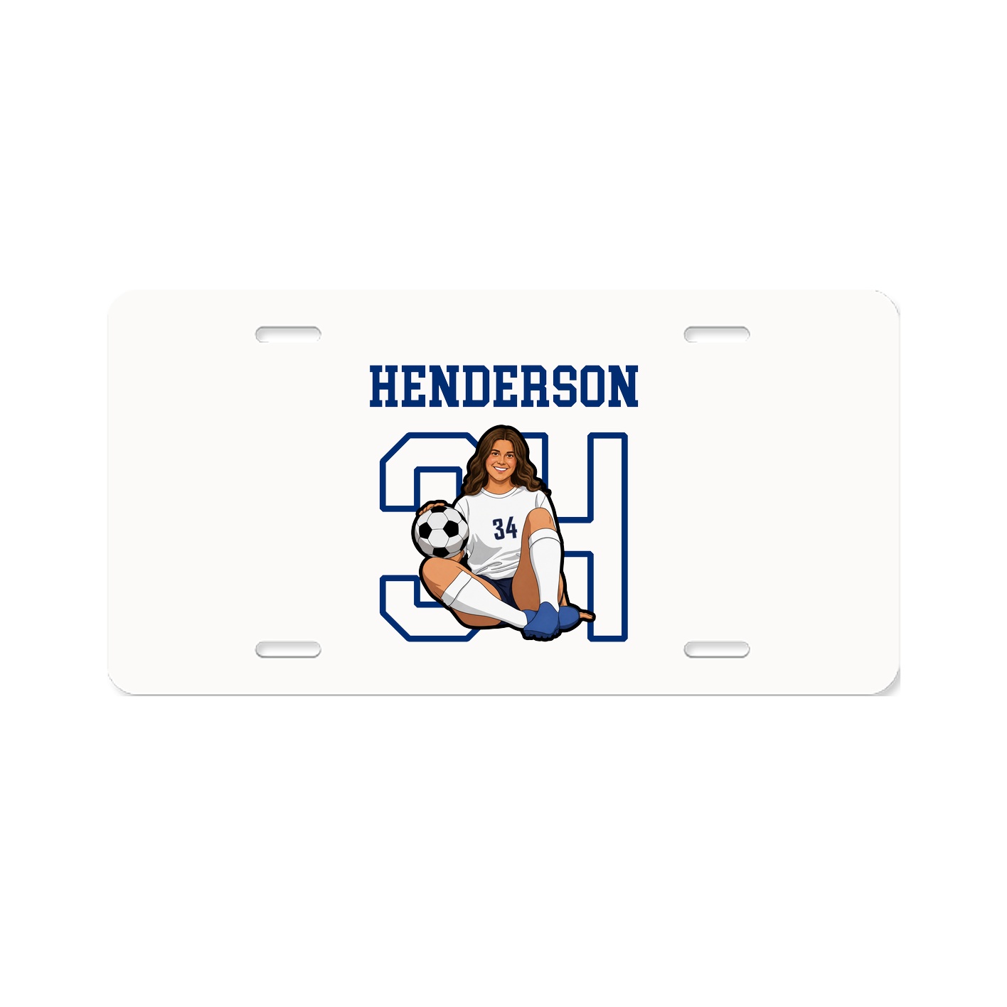 License Plate — Shirsey in Classic